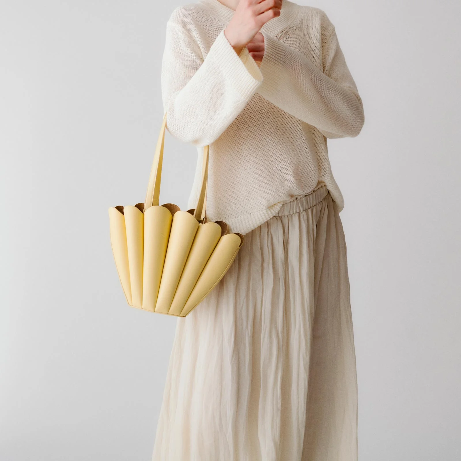 Mini Seashell Tote - Dove - Image 4