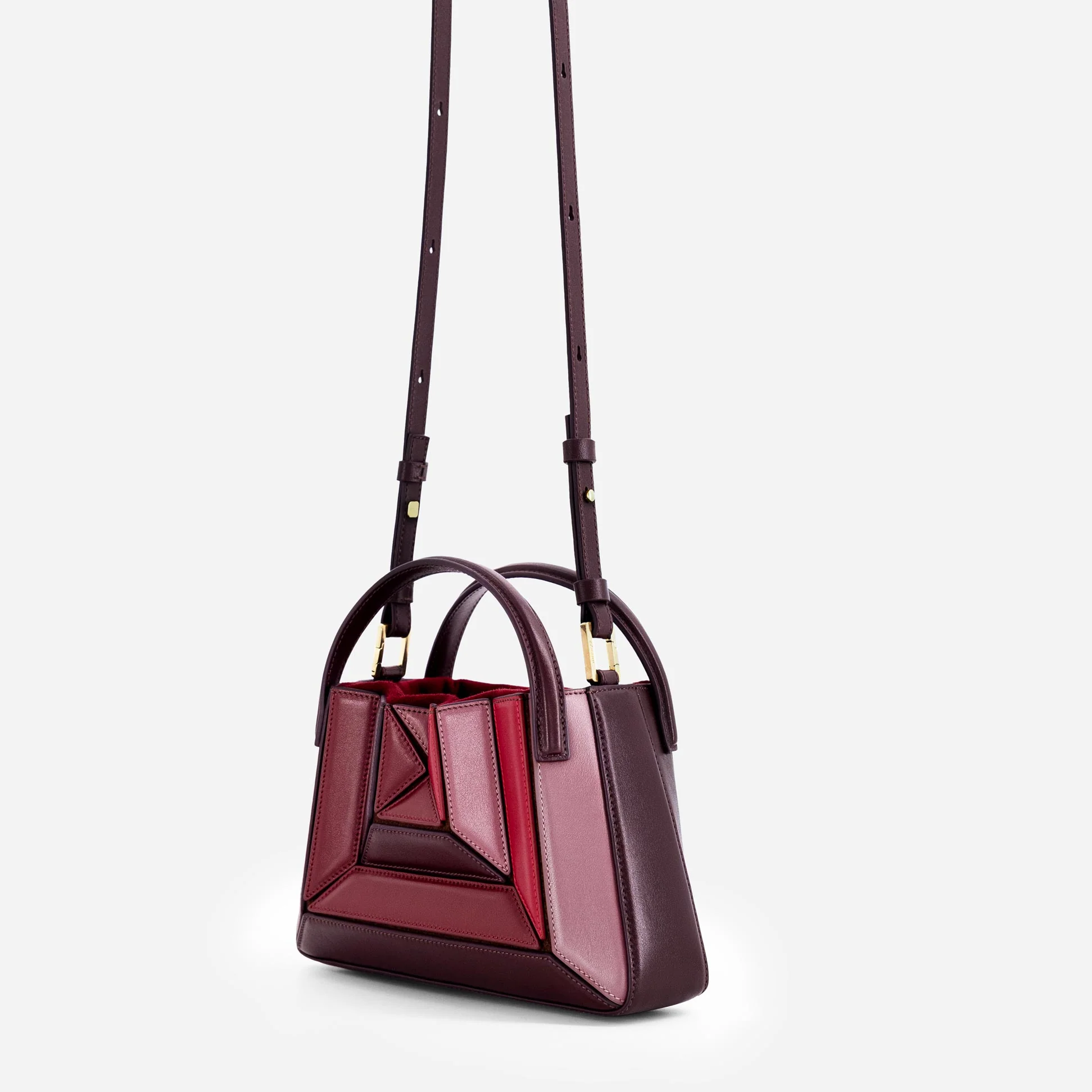 Mini Sera Tote - Cranberry - Image 4