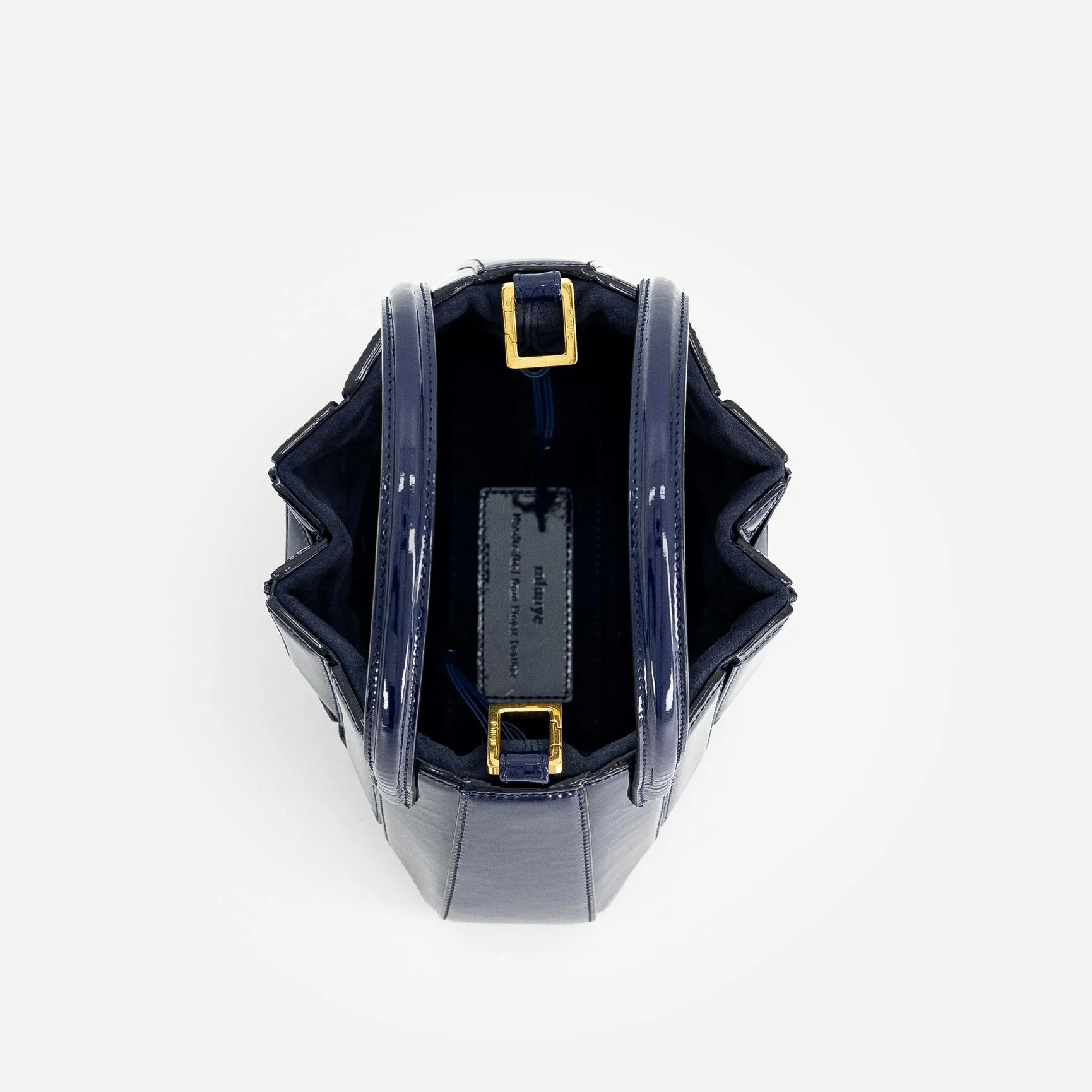 Mini Sera Tote - Patent Navy - Image 6