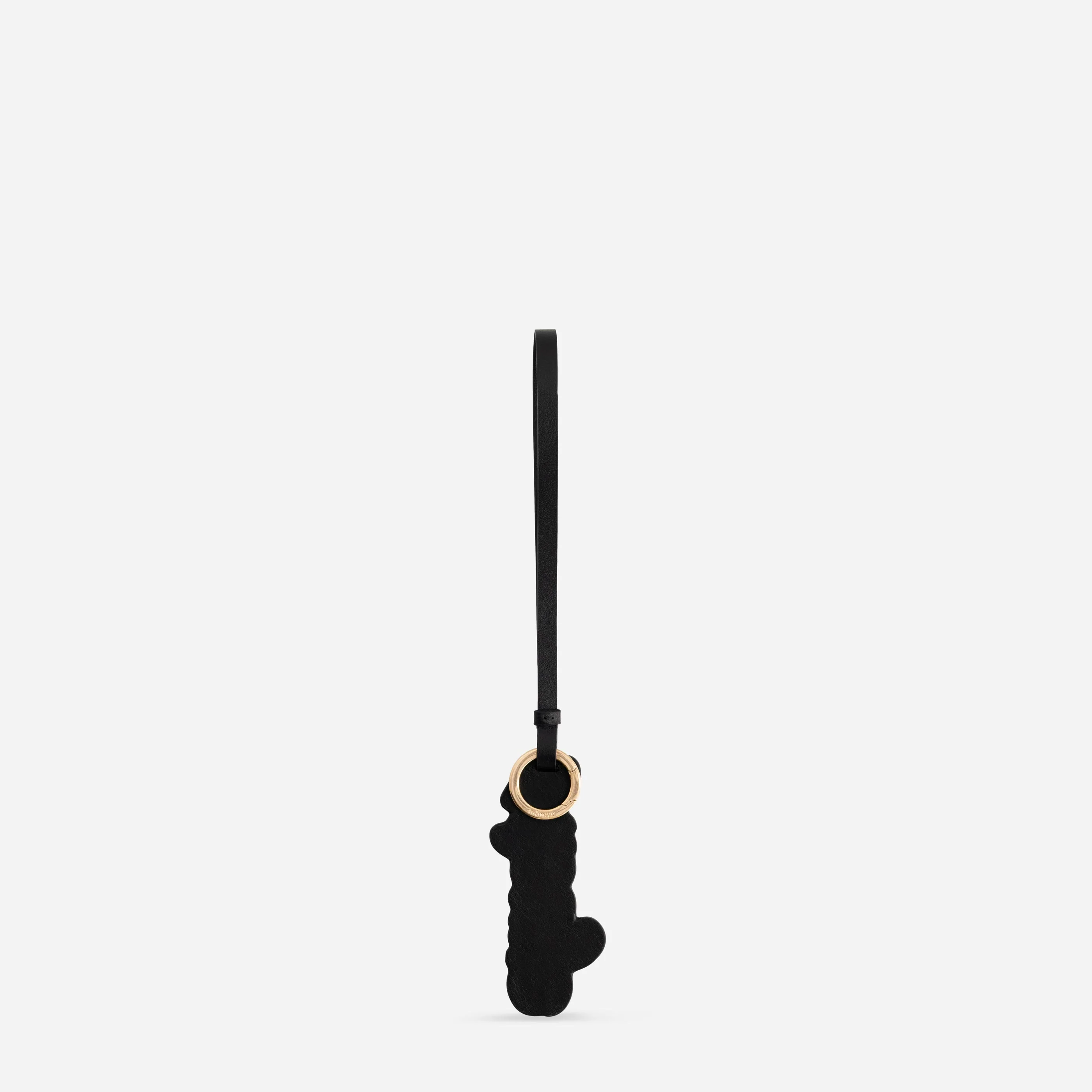 Mlouye Logo Keyring - Black & Tan - Image 3