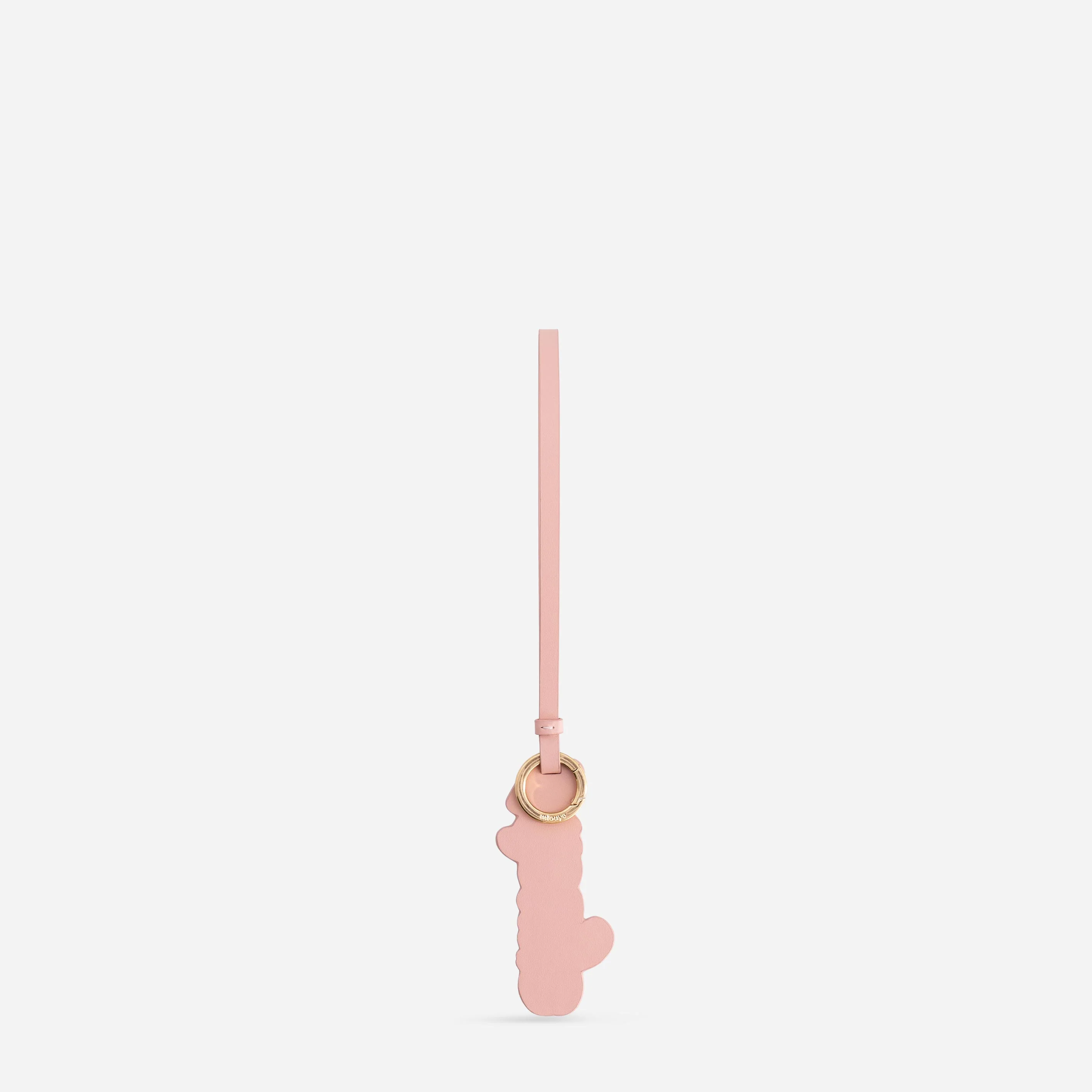 Mlouye Logo Keyring - Pink - Image 3