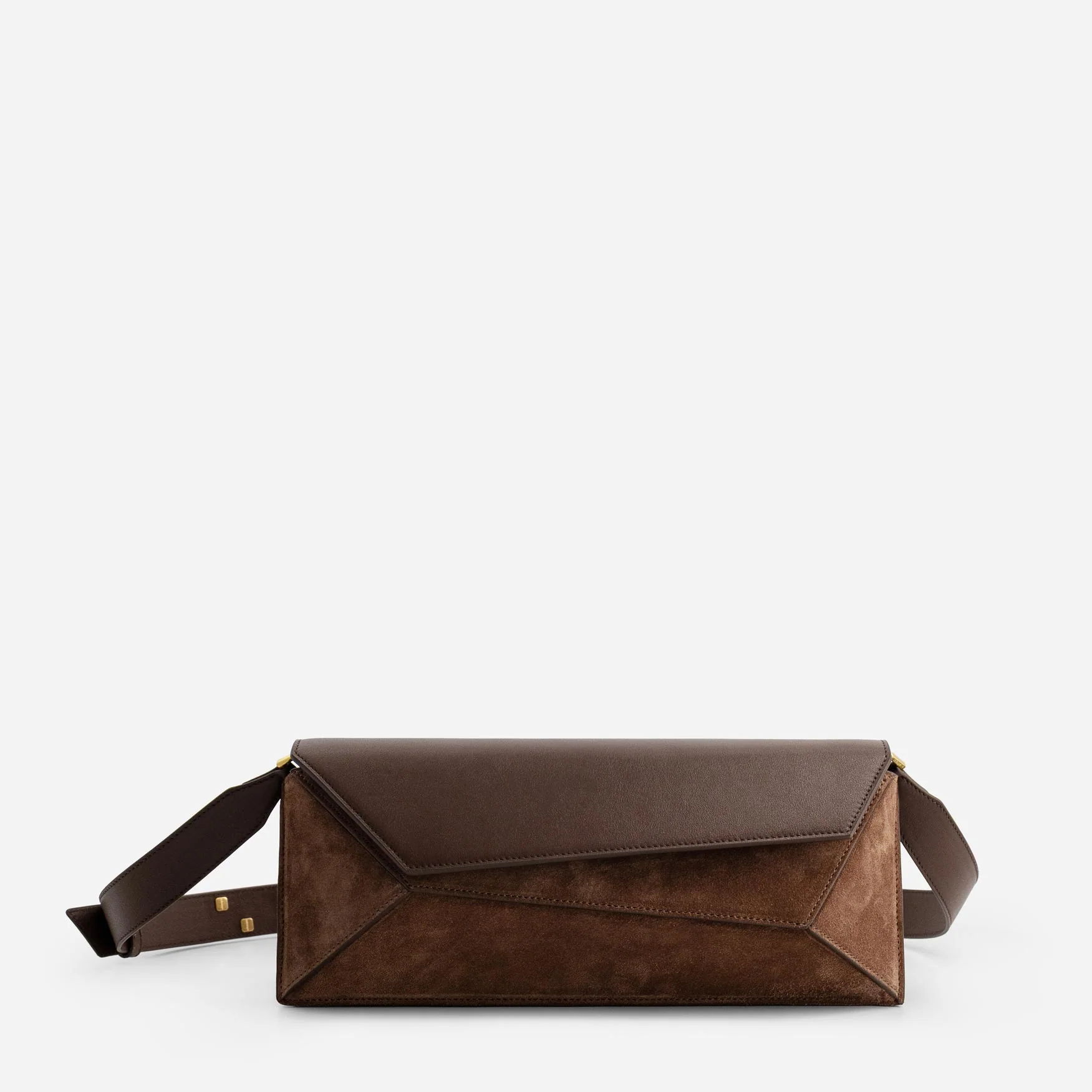 Naomi Baguette - Suede Espresso - Image 3