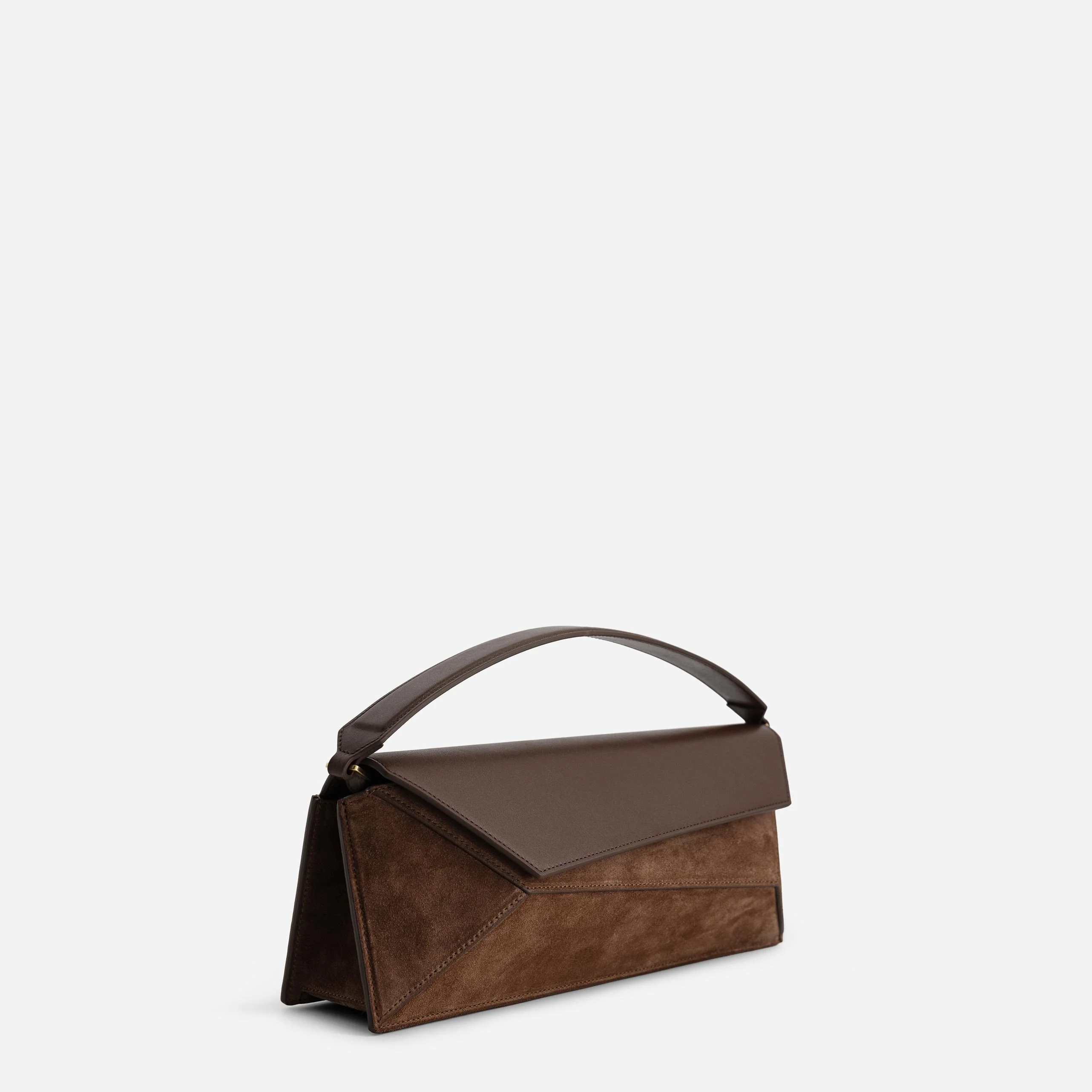 Naomi Baguette - Suede Espresso - Image 4