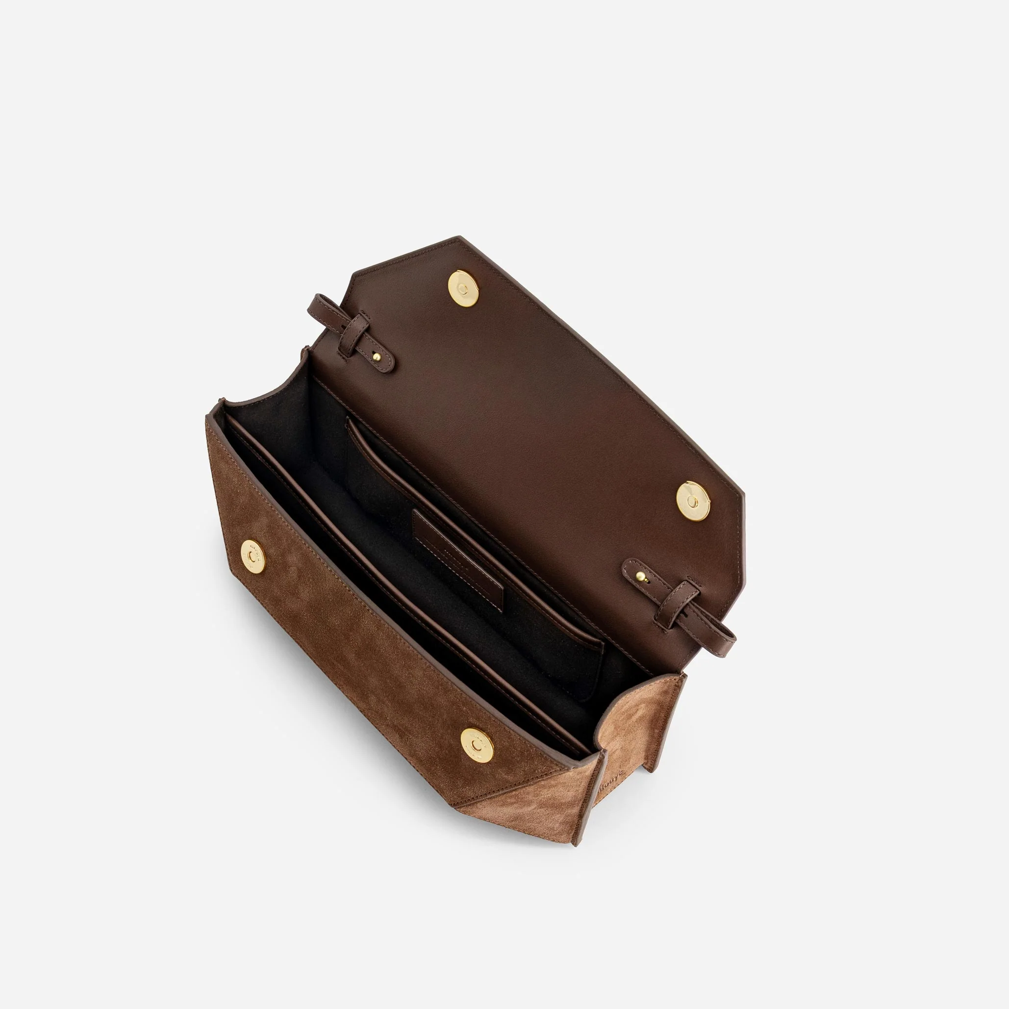 Naomi Baguette - Suede Espresso - Image 6