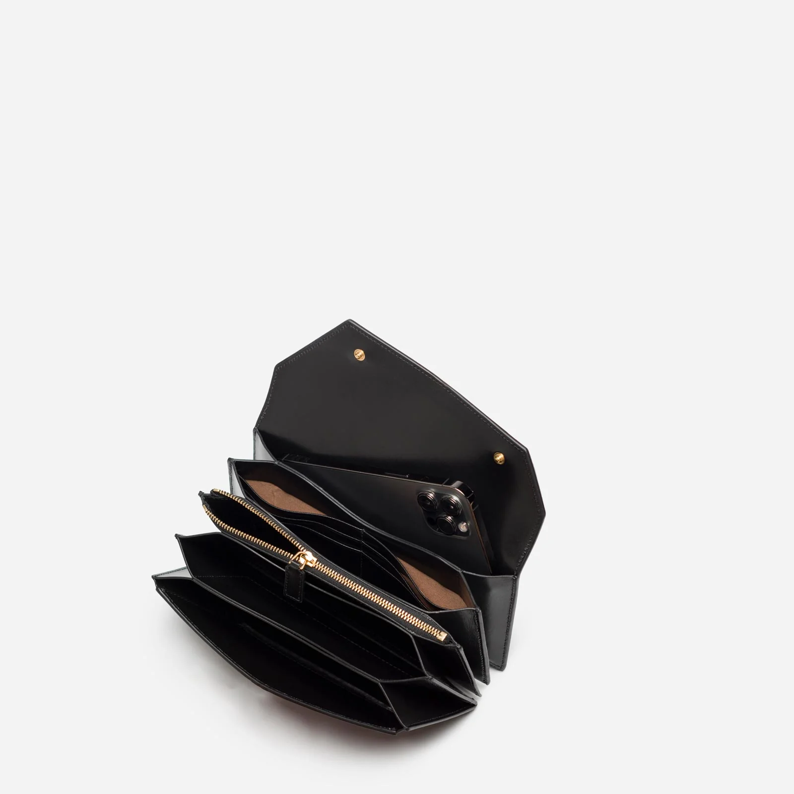 Naomi Long Purse - Carbon - Image 4