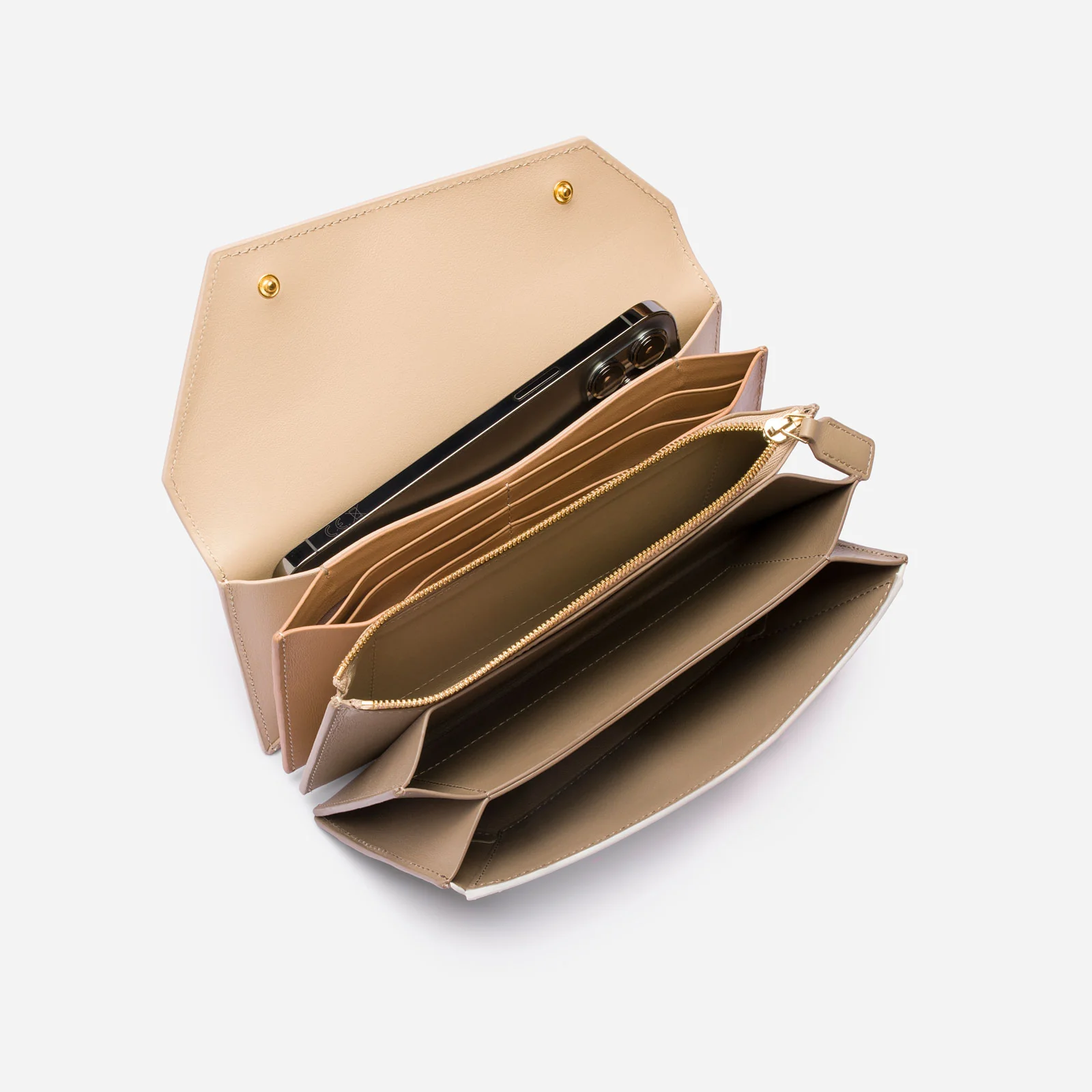 Naomi Long Purse - Milky - Image 5