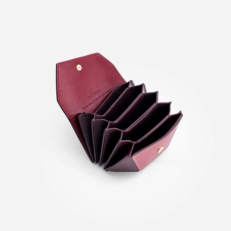 Naomi Mini Wallet - Cranberry - Image 4