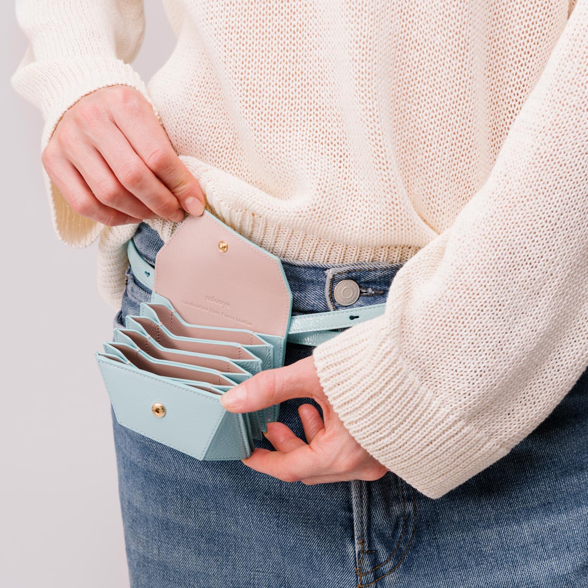 Naomi Mini Wallet - Mermaid Green - Image 8