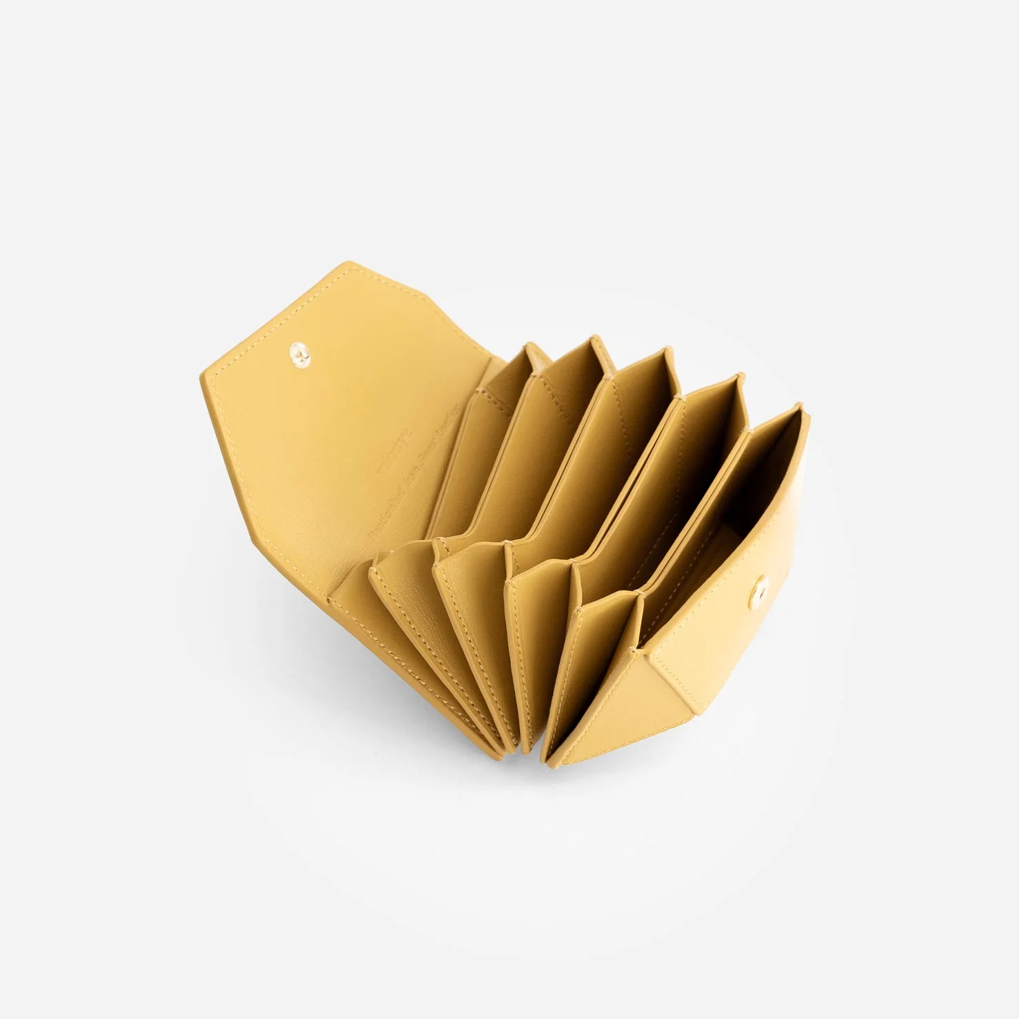 Naomi Mini Wallet - Vintage Yellow - Image 4