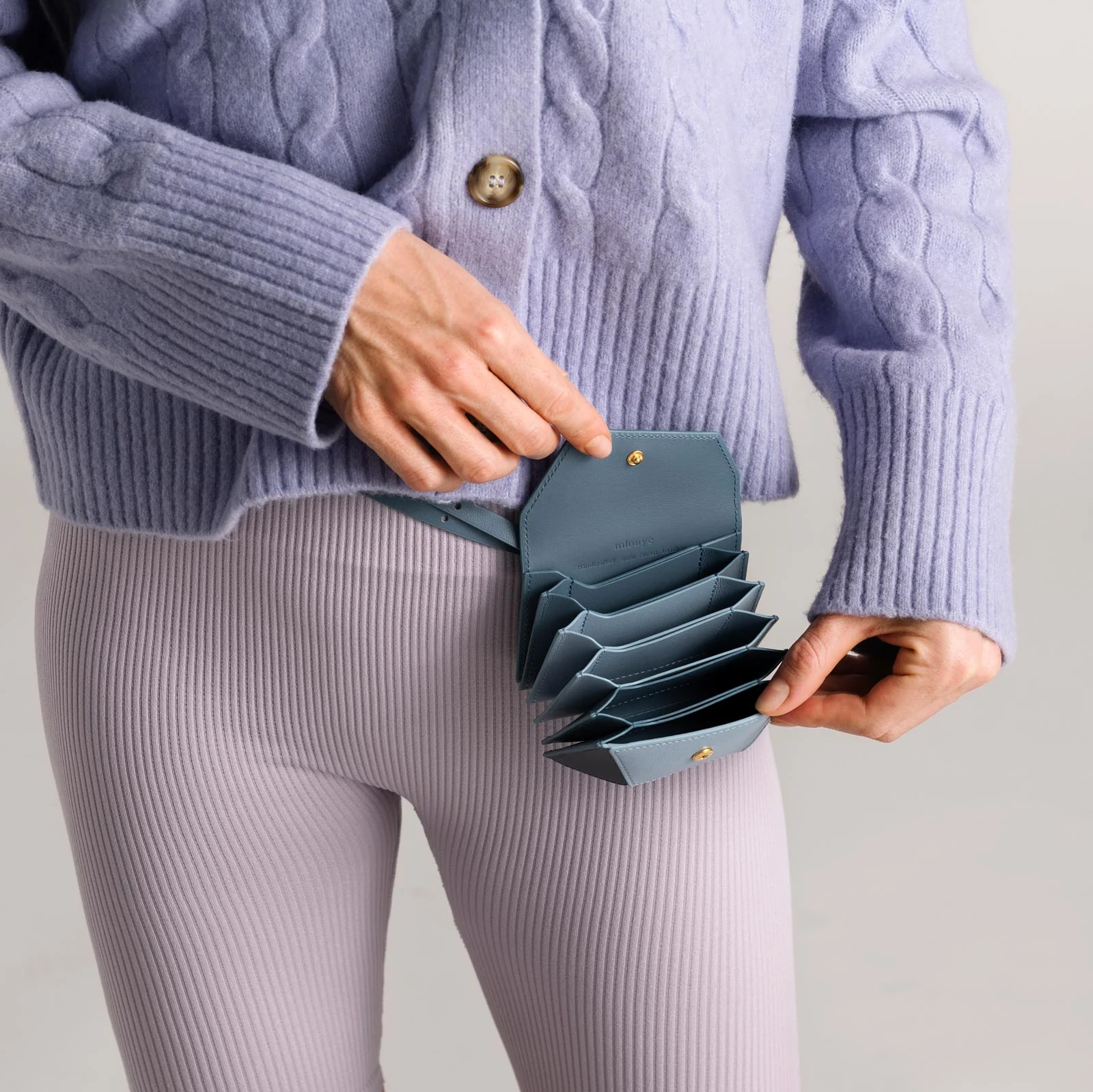 Naomi Mini Wallet - Denim - Image 6