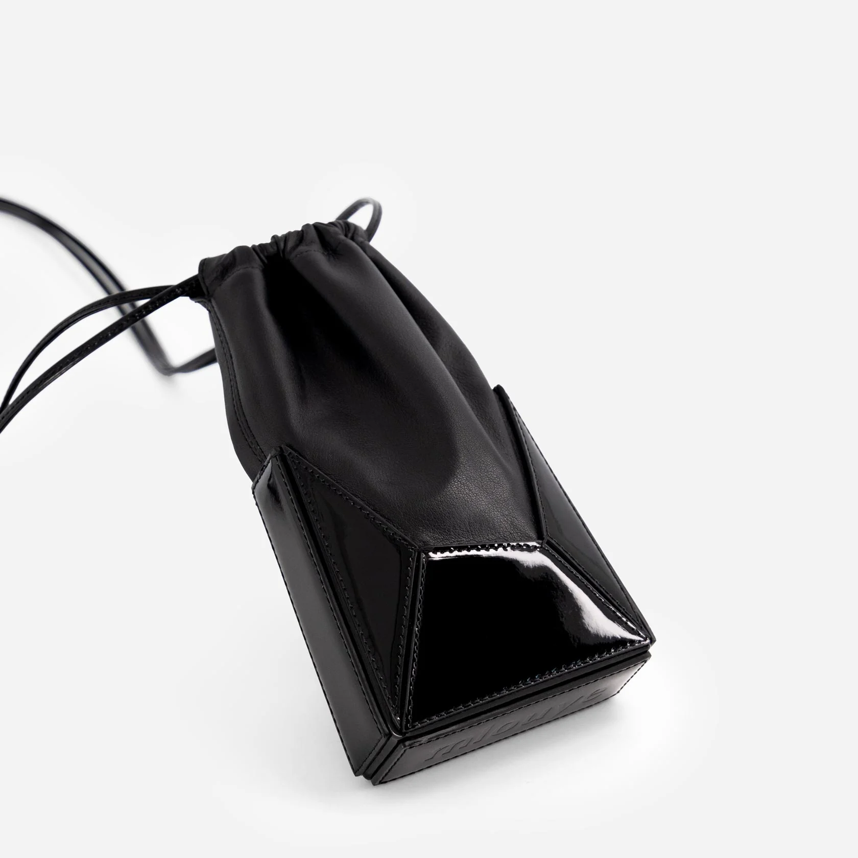 Naomi Phone Pouch - Patent Black - Image 3
