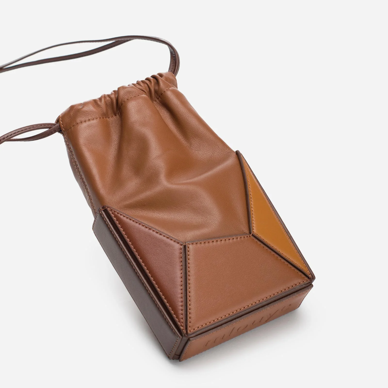 Naomi Phone Pouch - Praline - Image 4