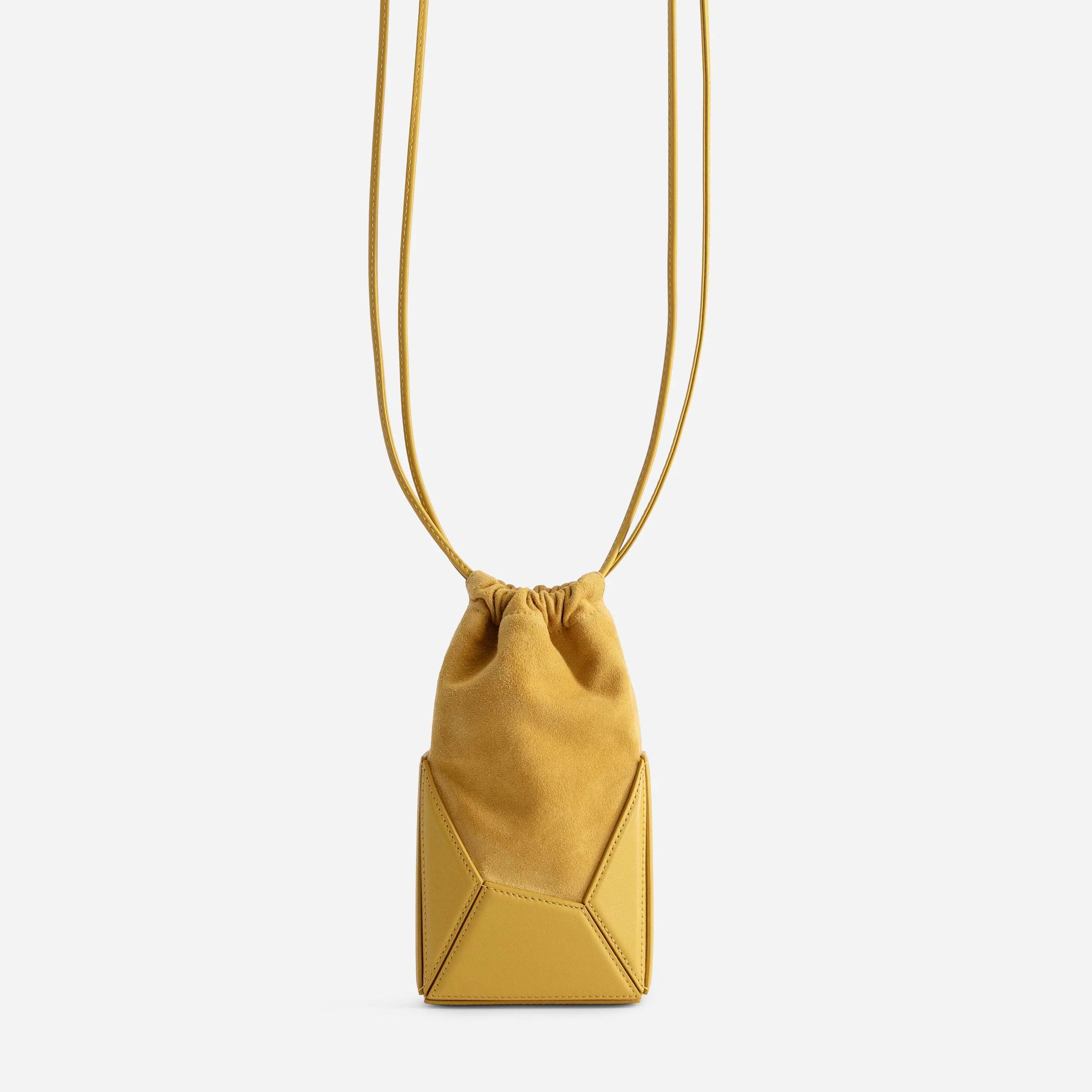 Naomi Phone Pouch - Vintage Yellow - Image 2