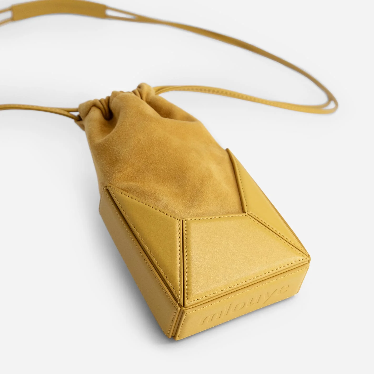 Naomi Phone Pouch - Vintage Yellow - Image 3
