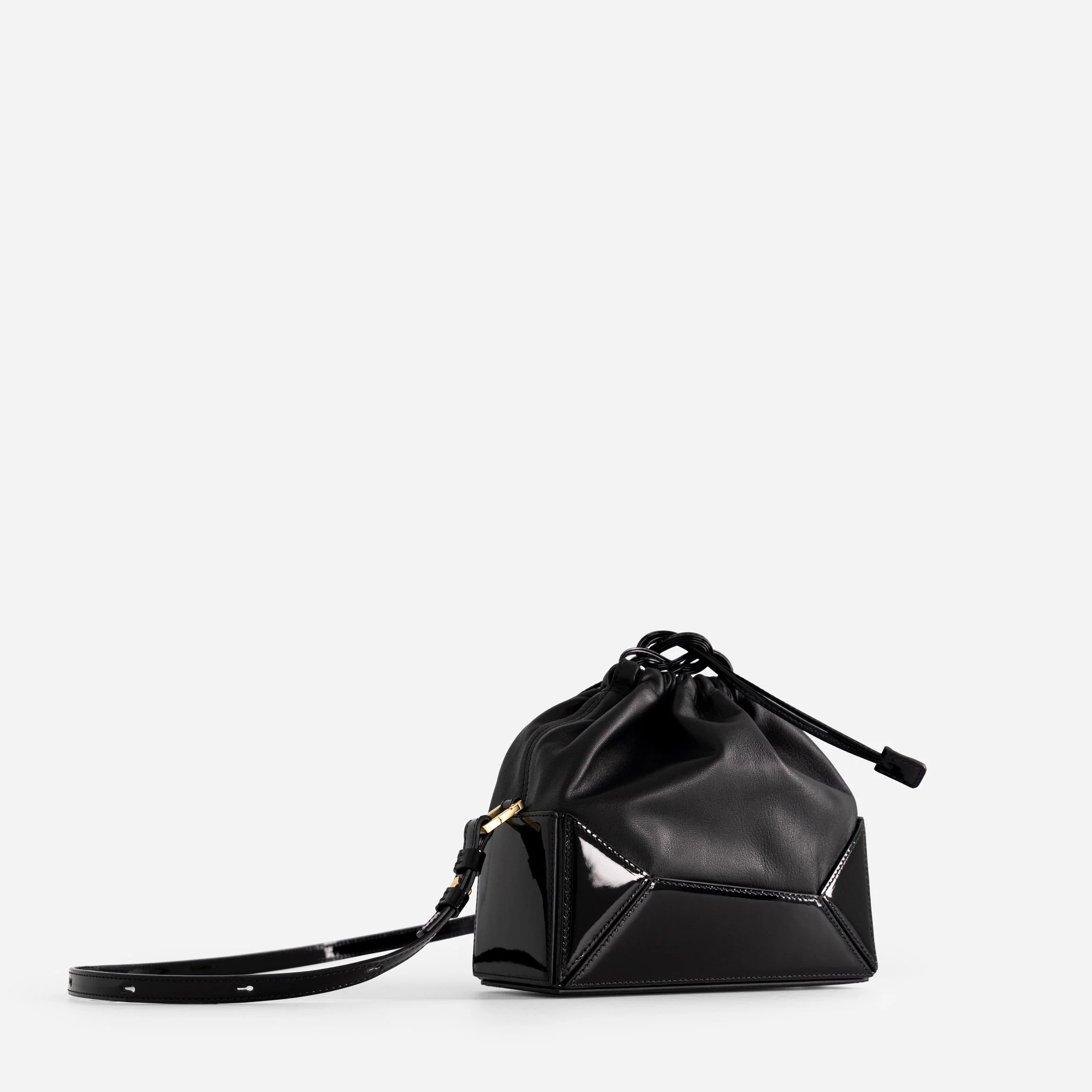 Naomi Pouch - Patent Black - Image 2