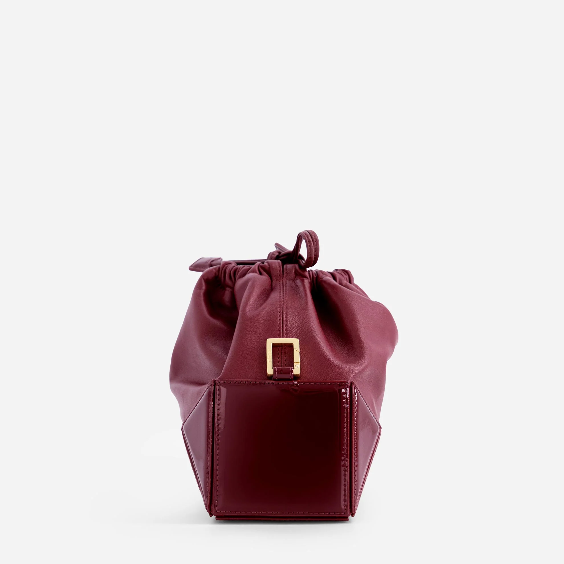 Naomi Pouch - Patent Bordeaux - Image 5