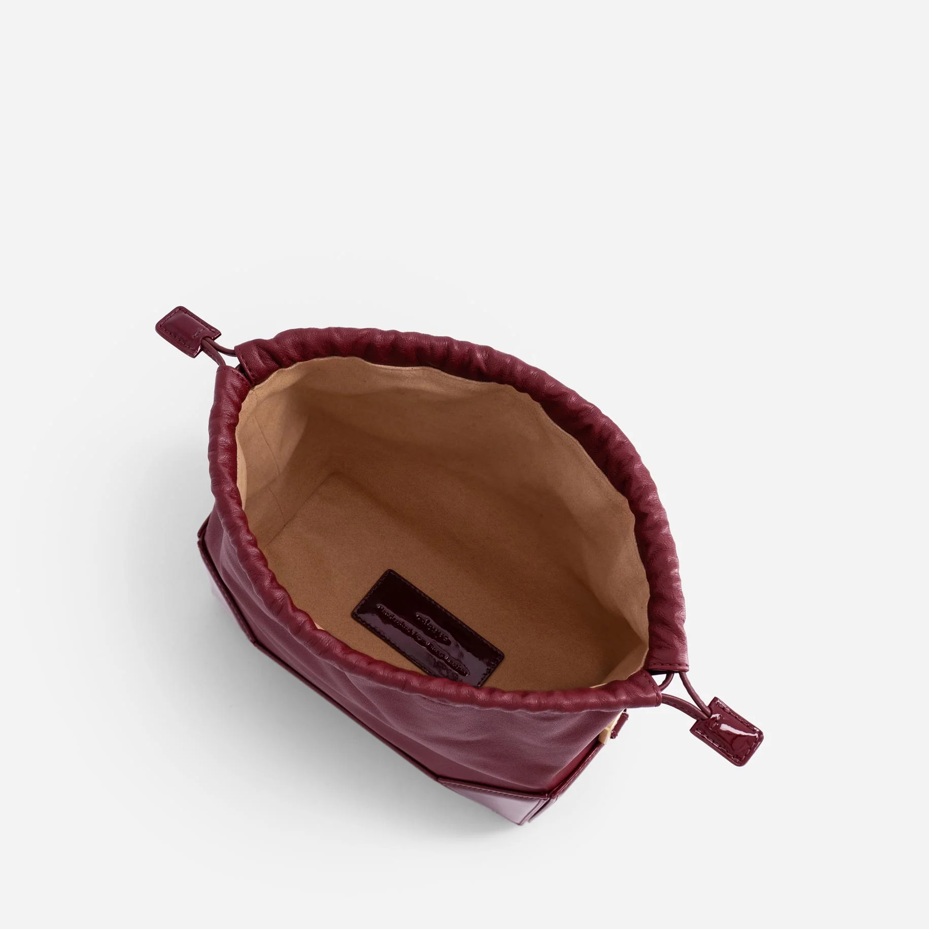 Naomi Pouch - Patent Bordeaux - Image 6