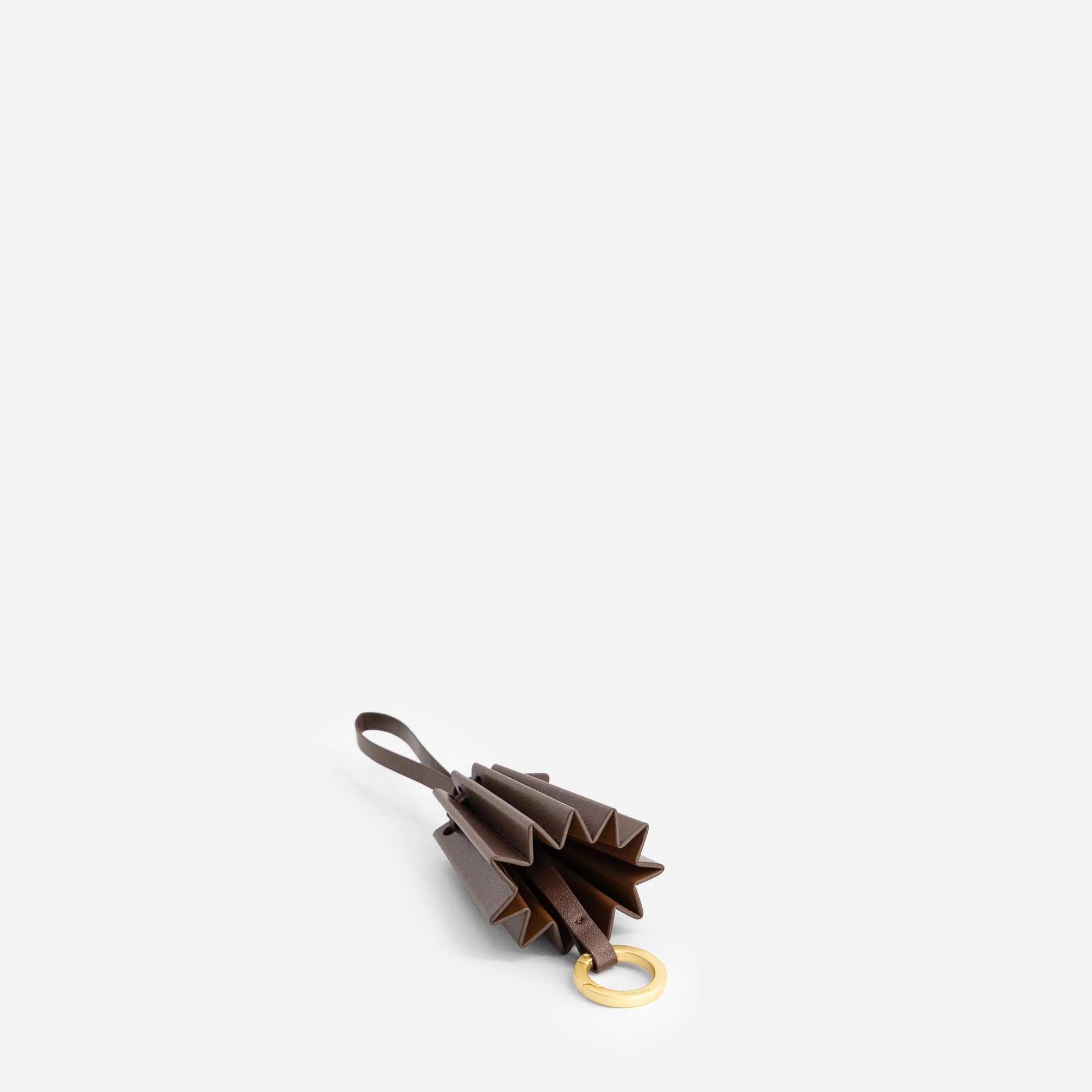 Pleated Keyholder - Espresso - Image 2
