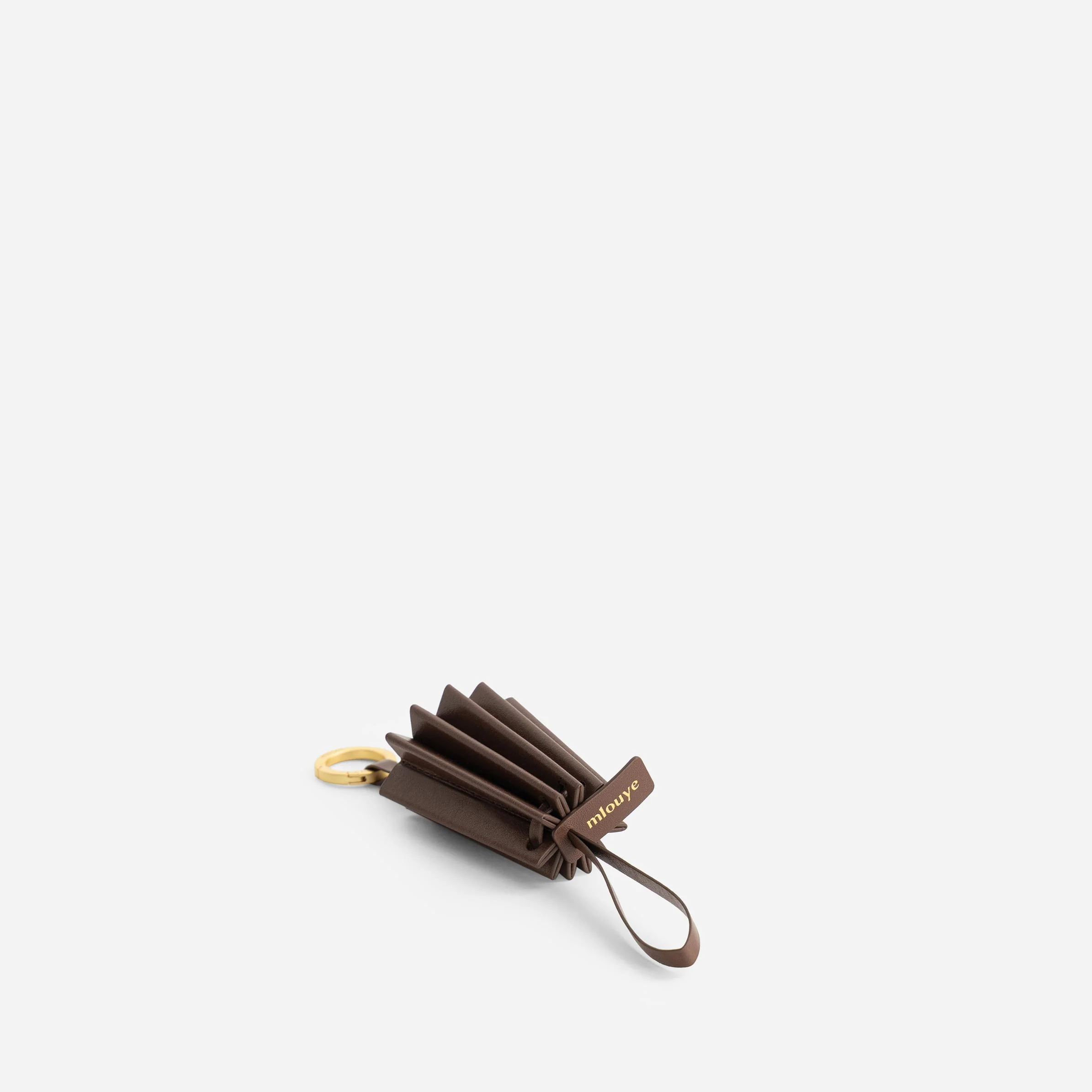 Pleated Keyholder - Espresso - Image 3