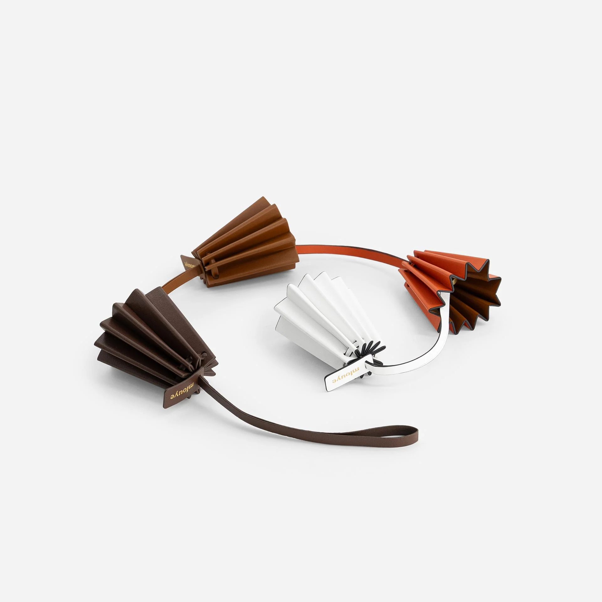 Pleated Keyholder - Espresso - Image 5