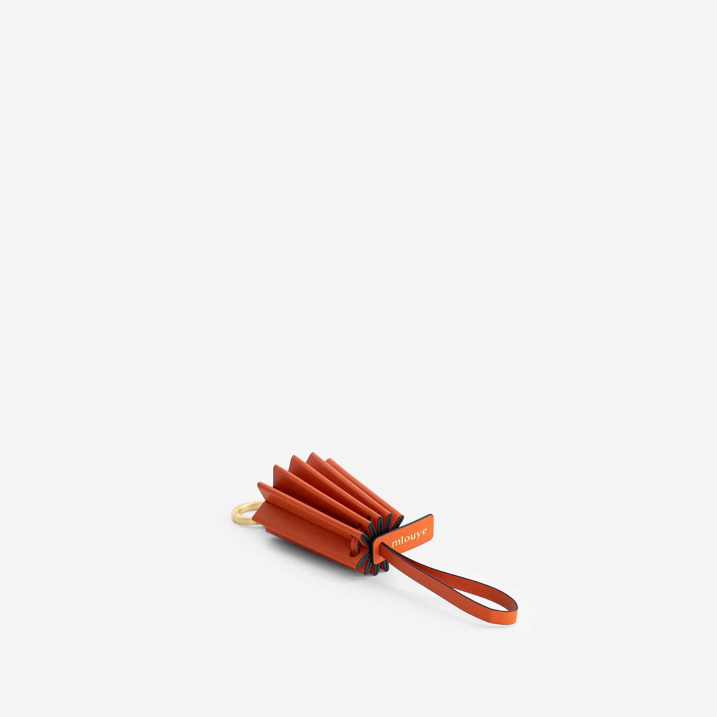 Pleated Keyholder - Mango - Image 3
