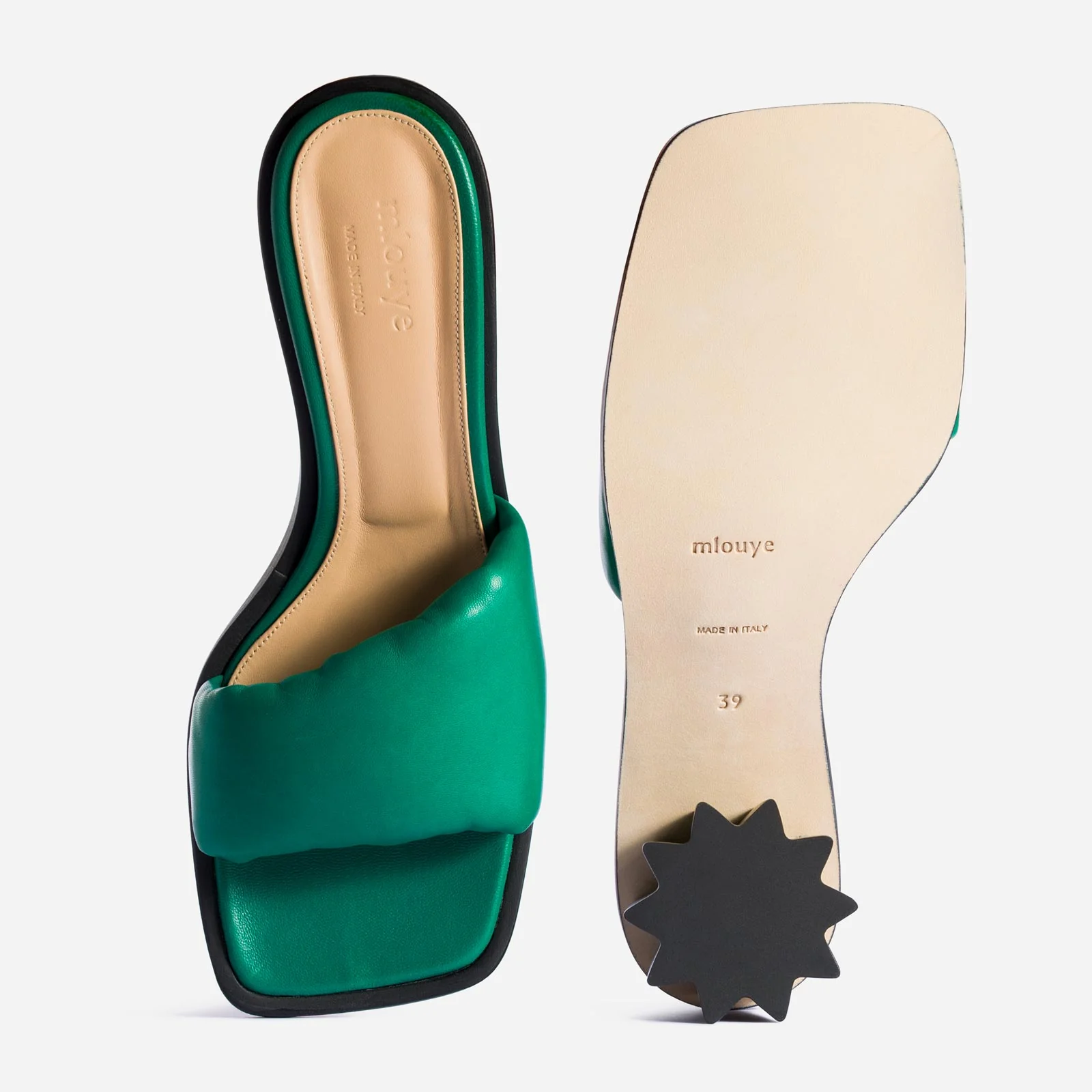 Puffy Sandal - Emerald - Image 5