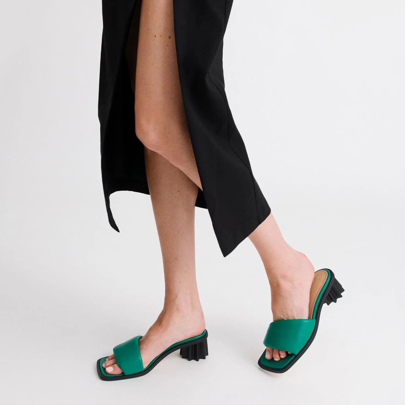 Puffy Sandal - Emerald - Image 7
