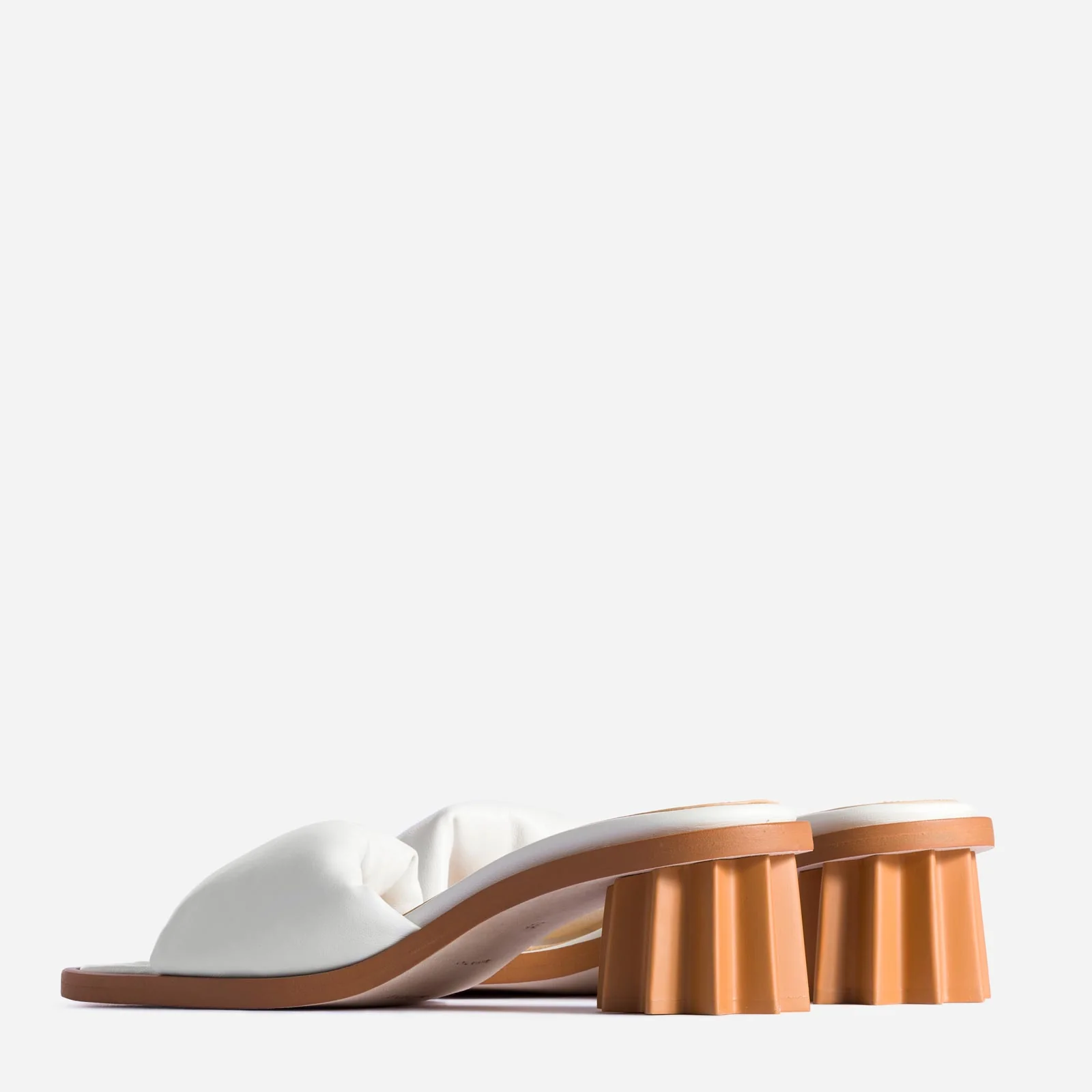 Puffy Sandal - White - Image 4