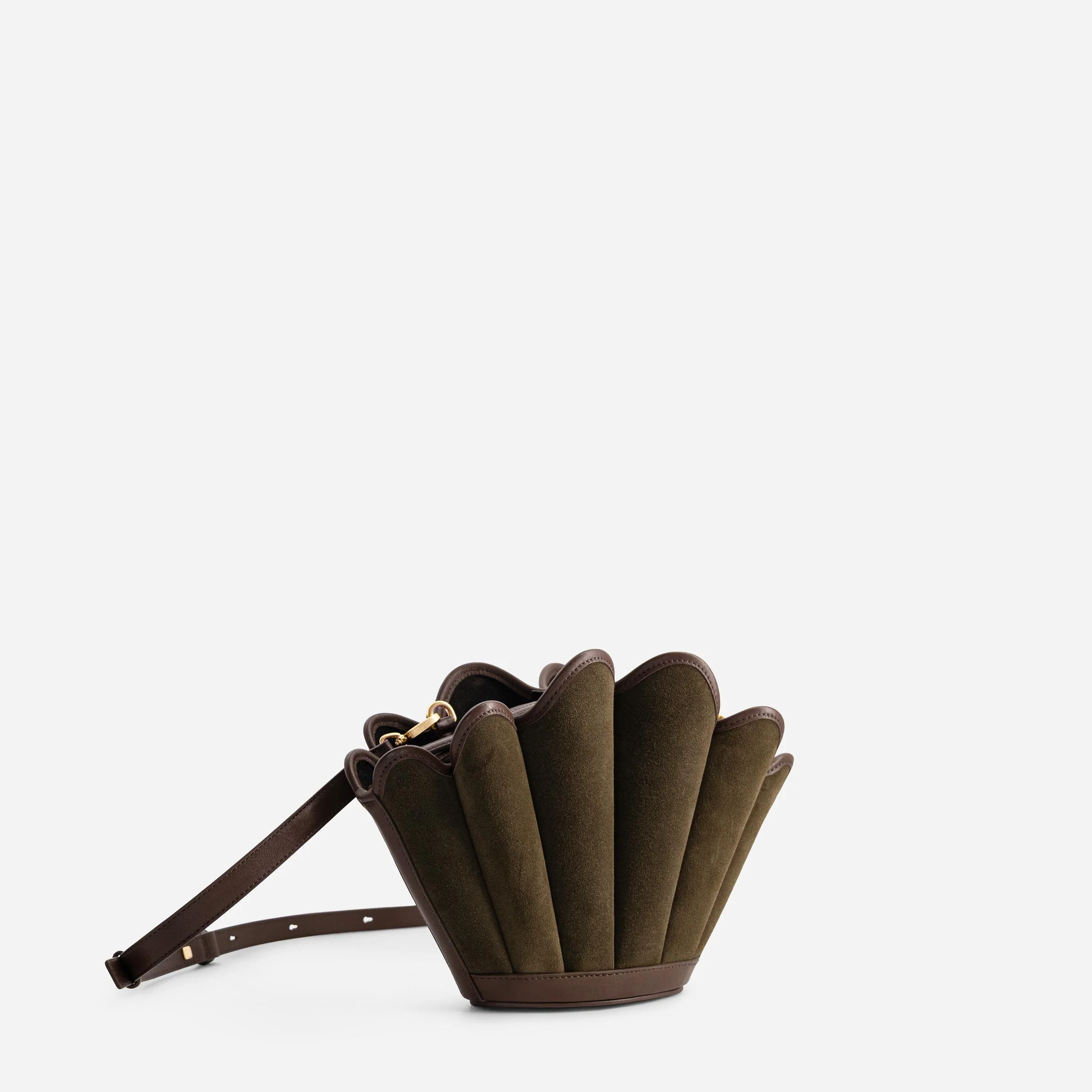 Seashell Crossbody - Suede Moss - Image 2