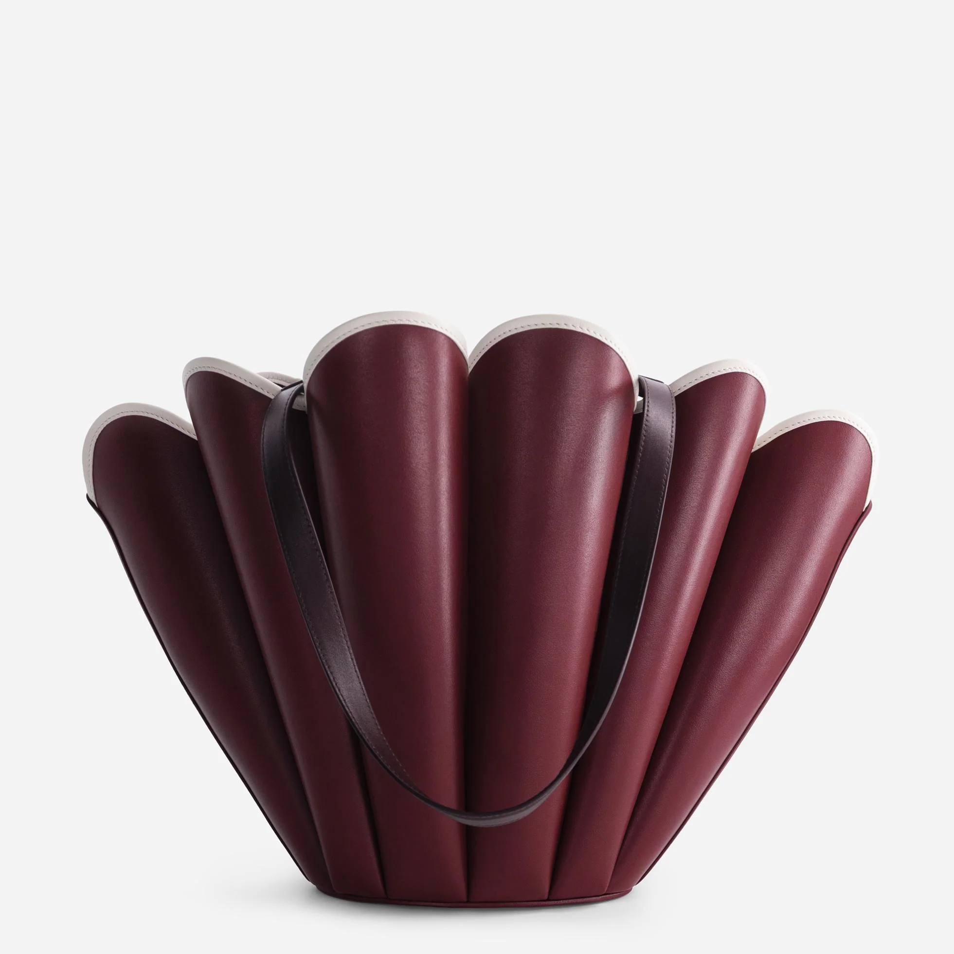 Seashell Tote - Bordeaux