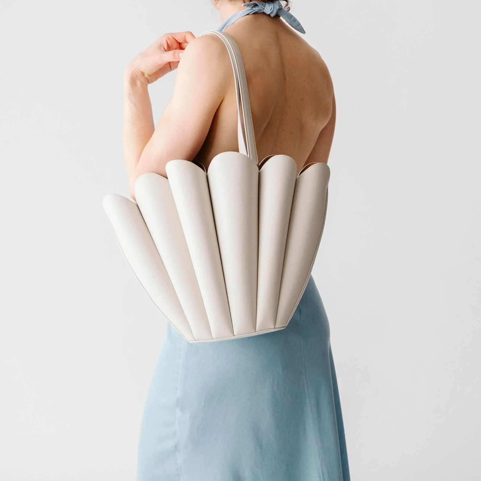 Seashell Tote - Dove - Image 2