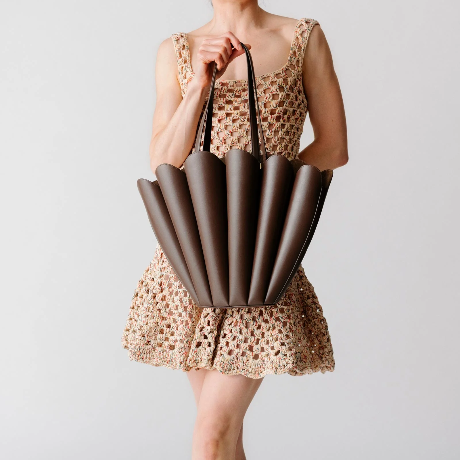 Seashell Tote - Suede Marine - Image 5