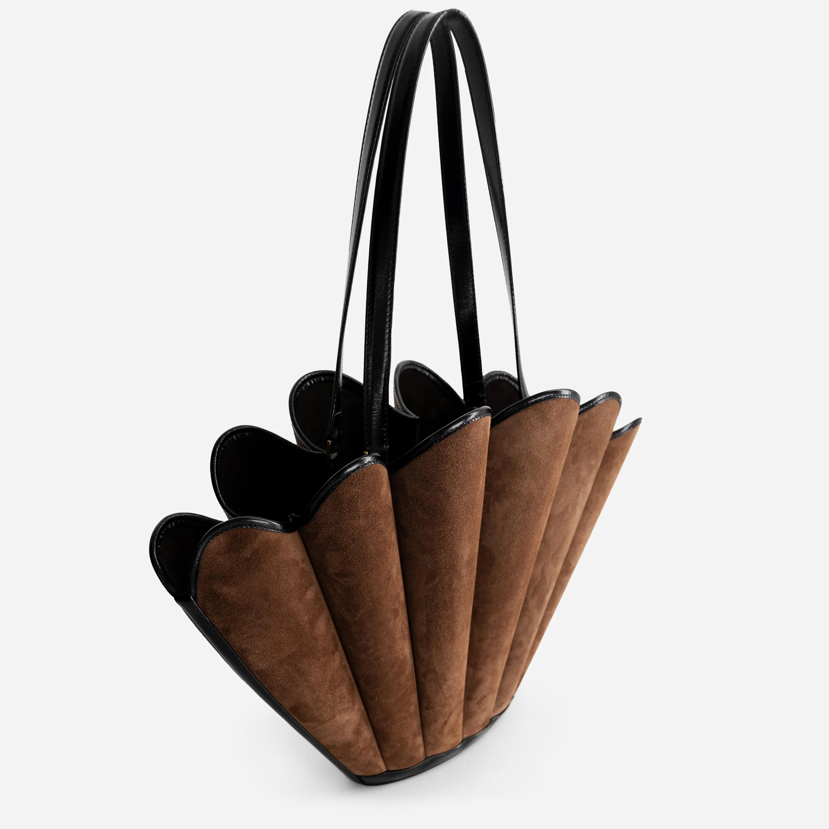 Seashell Tote - Suede Espresso - Image 3
