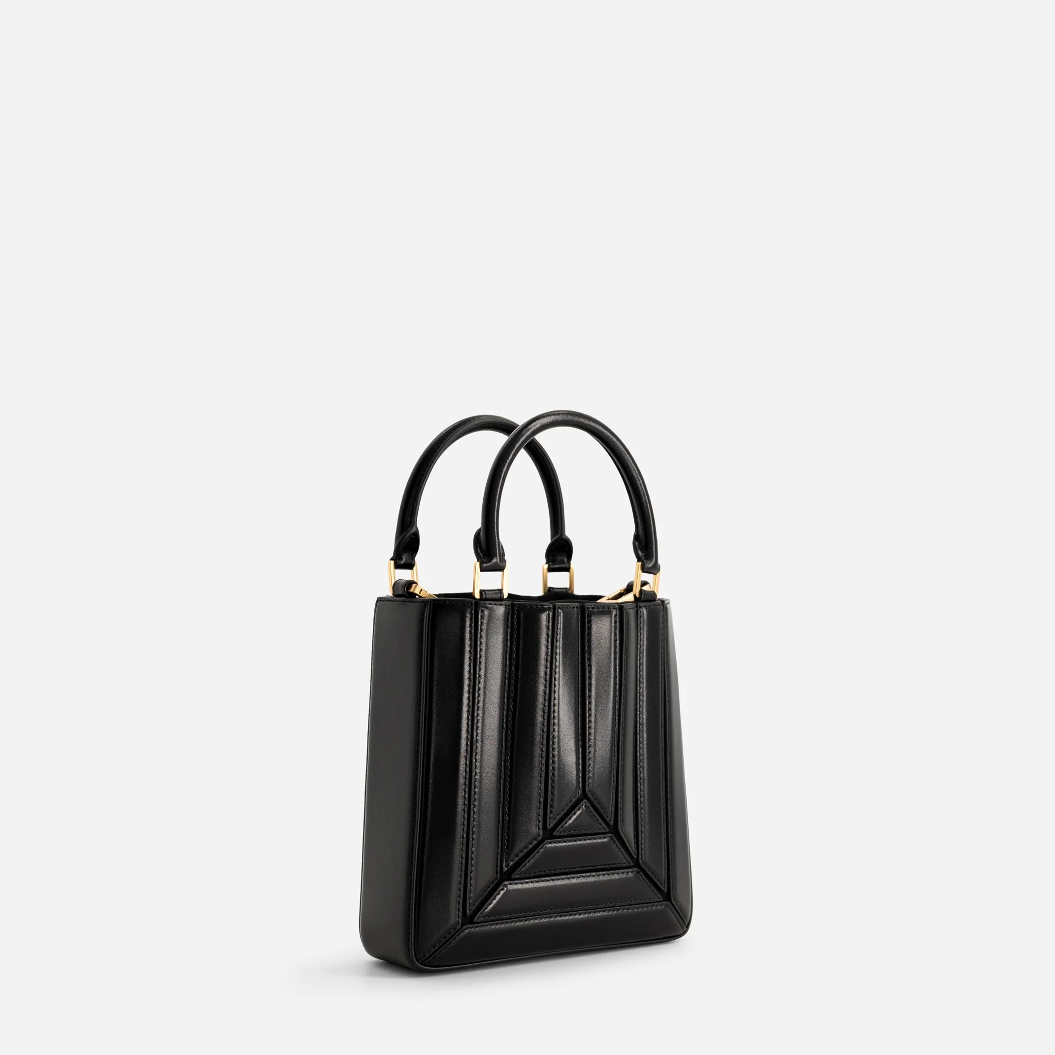 Sera Tall Tote Mini - Black - Image 3