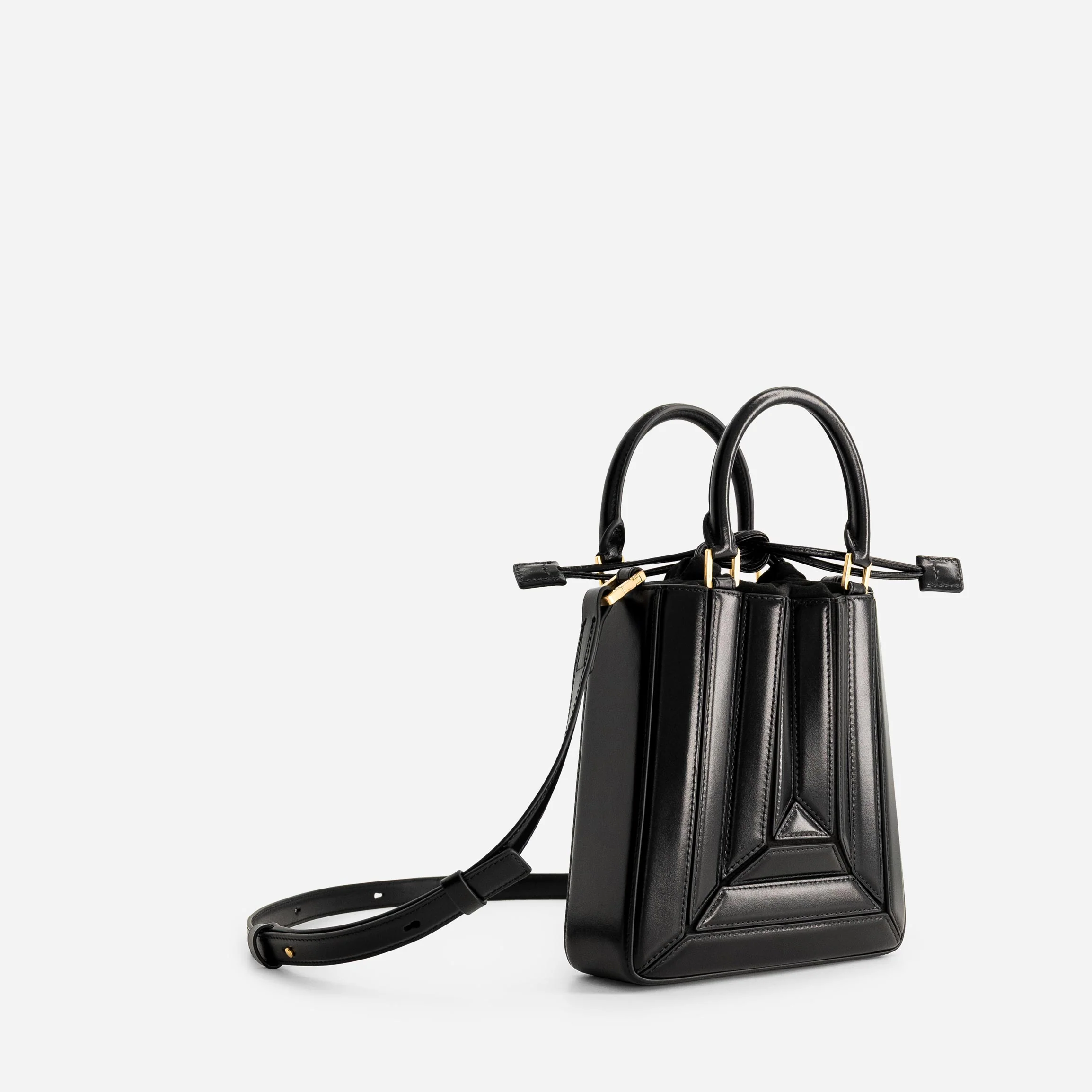 Sera Tall Tote Mini - Black - Image 4