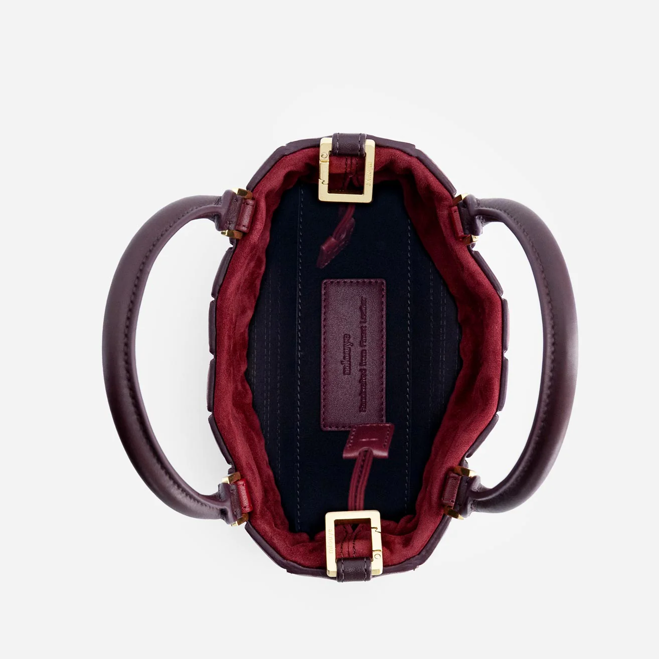 Sera Tall Tote Mini - Cranberry - Image 4