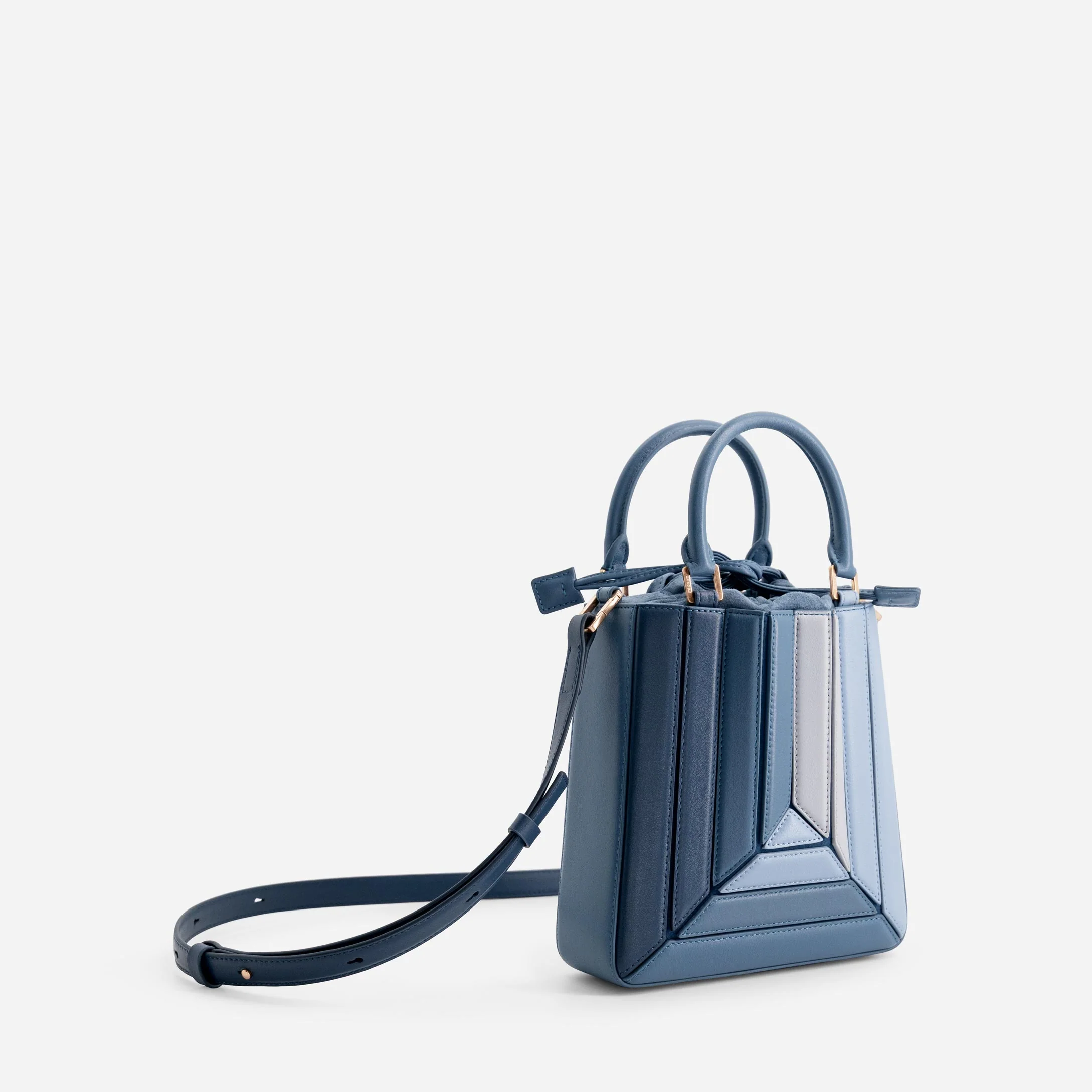 Sera Tall Tote Mini - Denim - Image 3