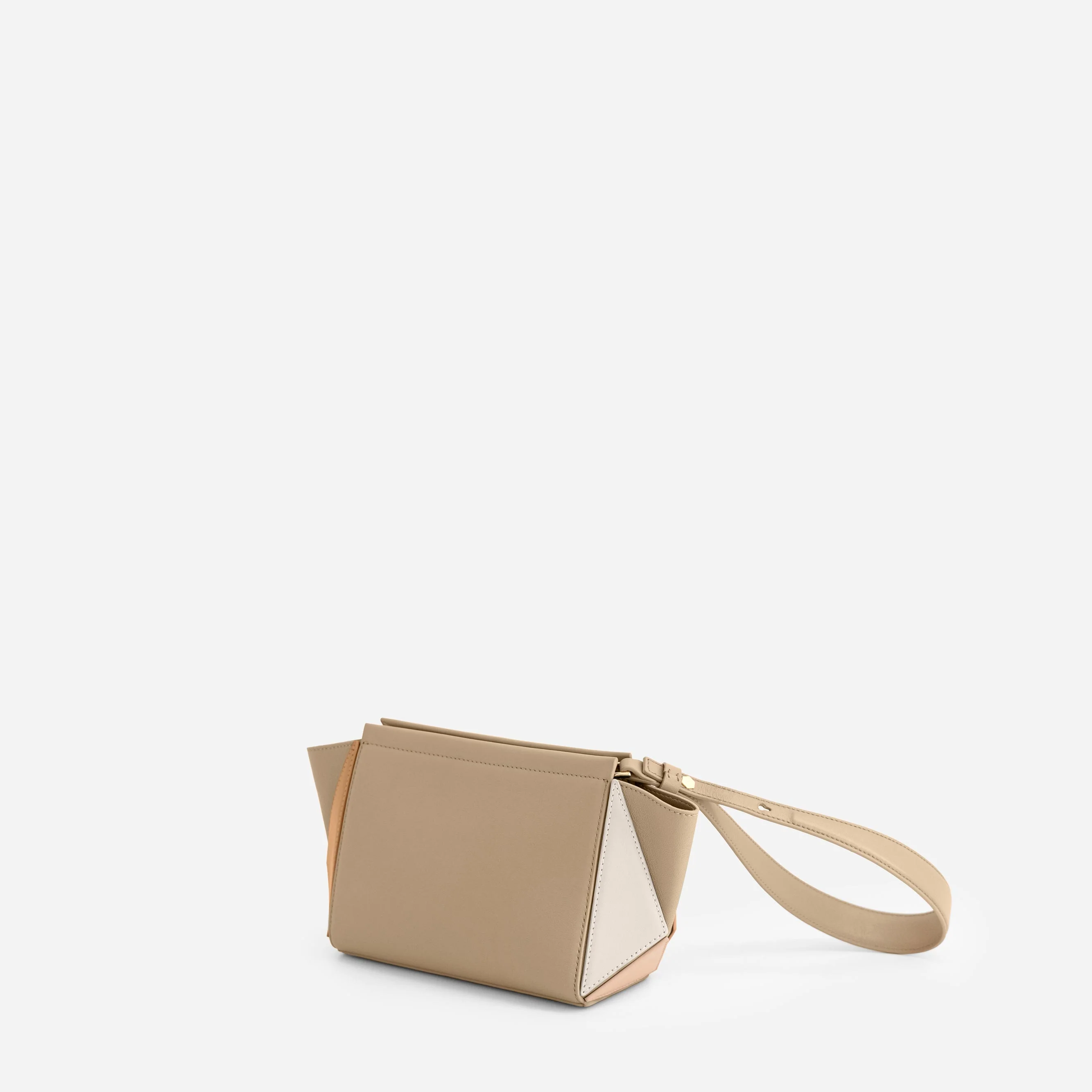 Small Triangle Pouch - Milky - Image 3