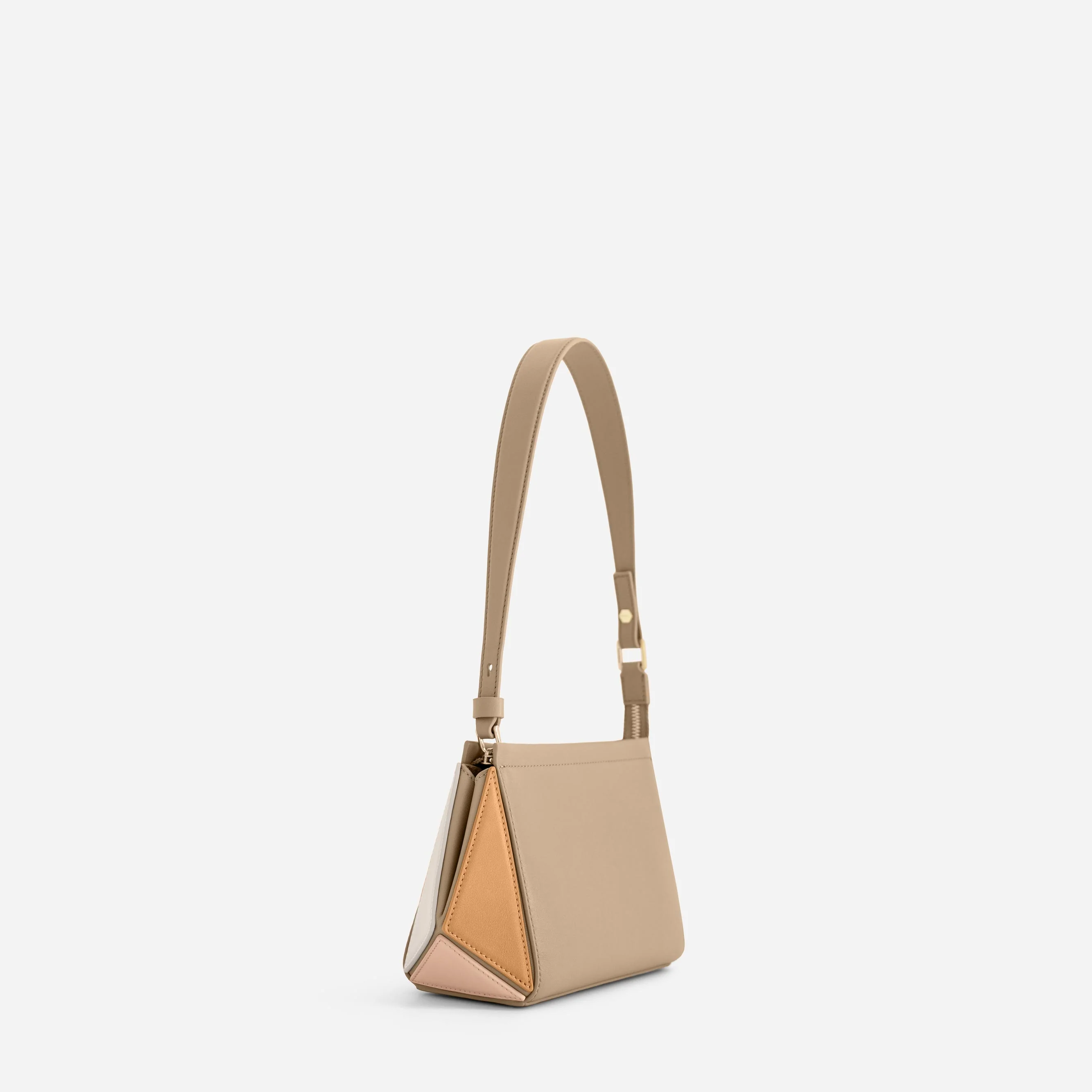 Small Triangle Pouch - Milky - Image 4