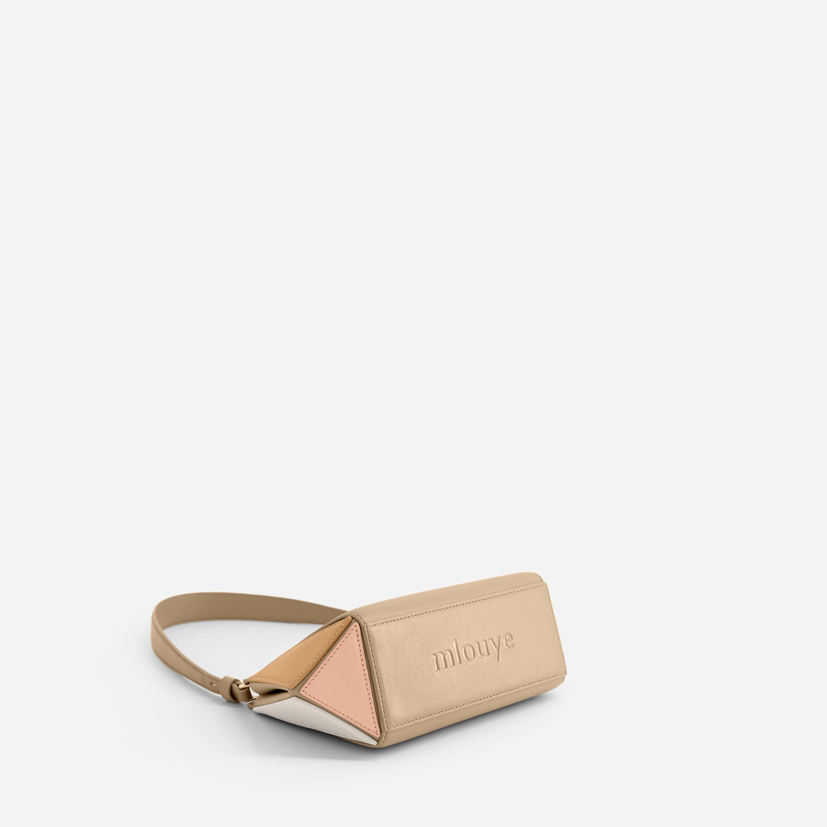 Small Triangle Pouch - Milky - Image 5