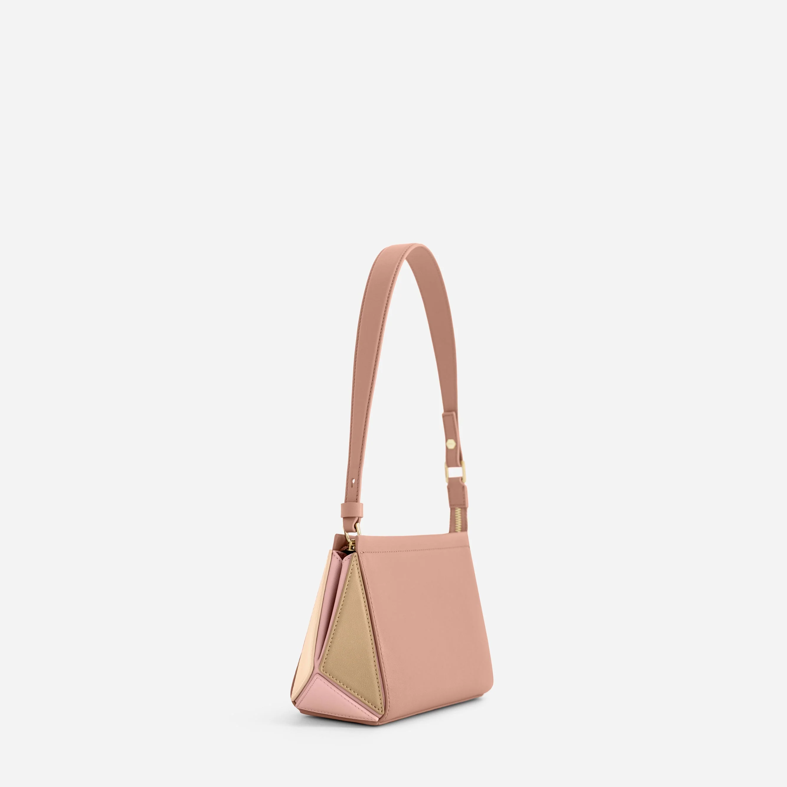 Small Triangle Pouch - Terracotta - Image 3