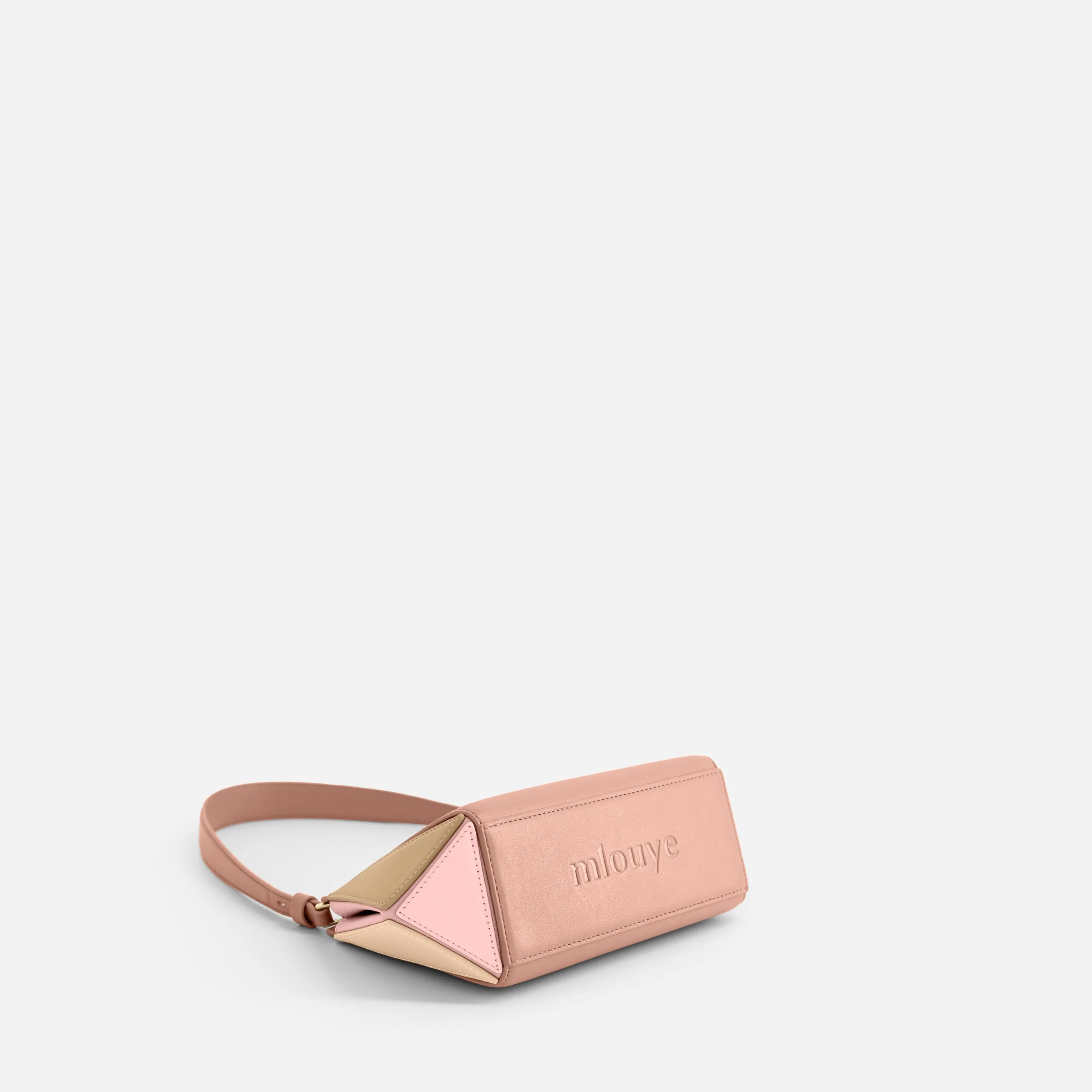Small Triangle Pouch - Terracotta - Image 4
