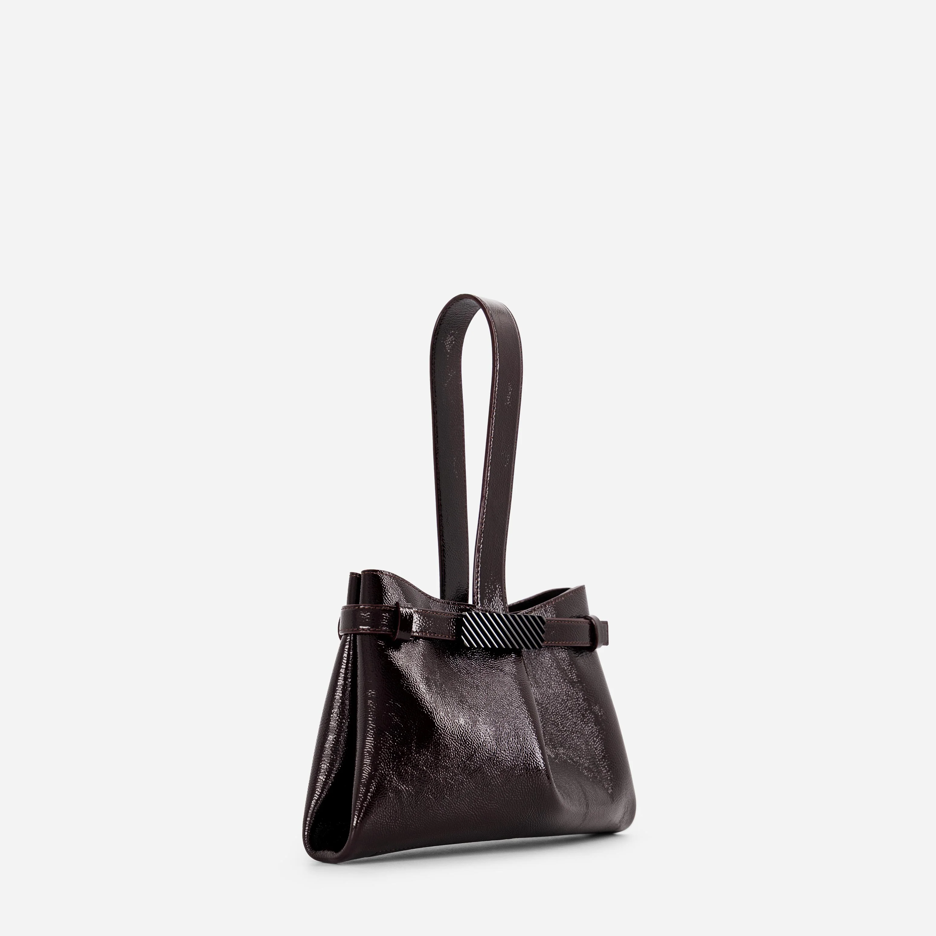 Span Clutch - Naplak Bordeaux - Image 3