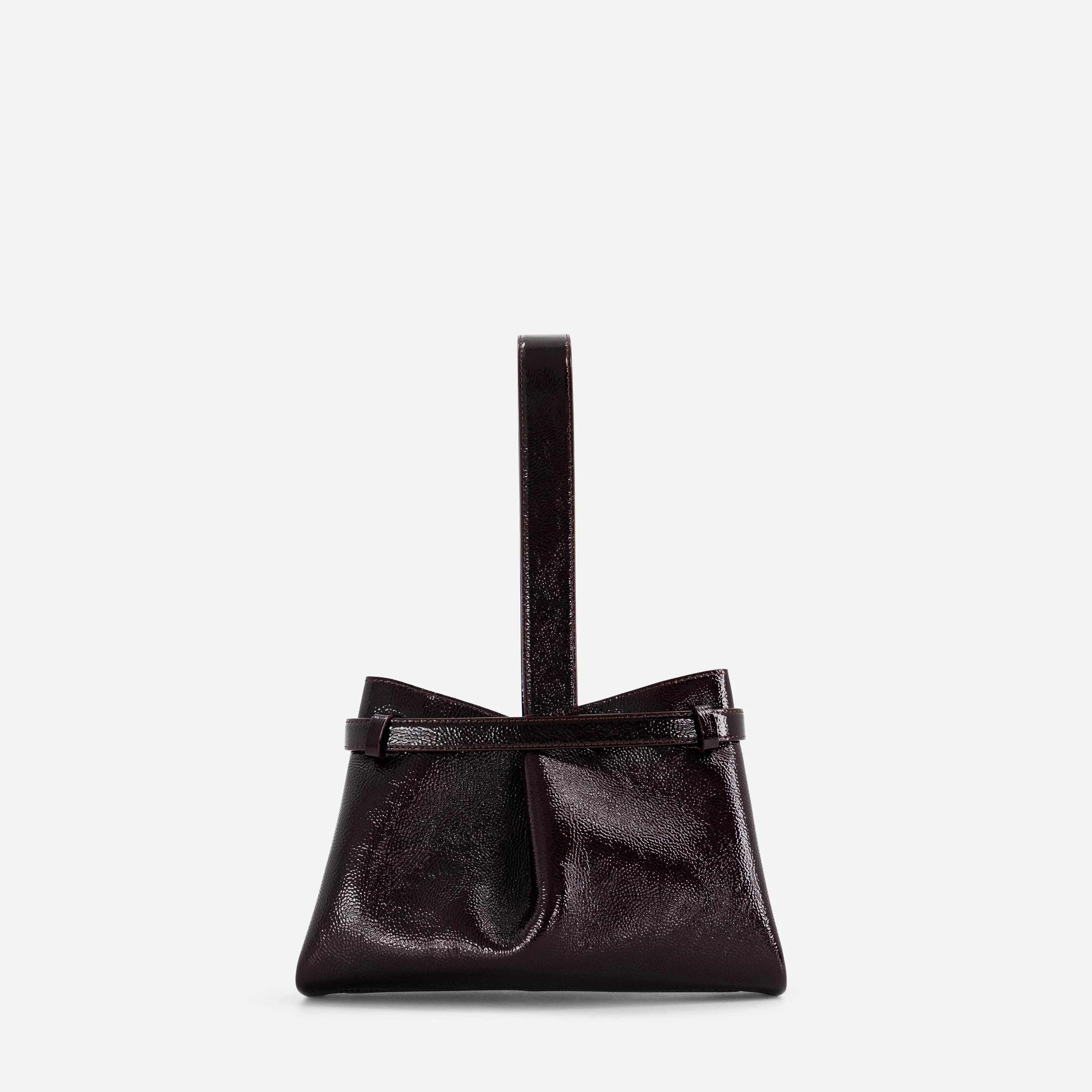 Span Clutch - Naplak Bordeaux - Image 4