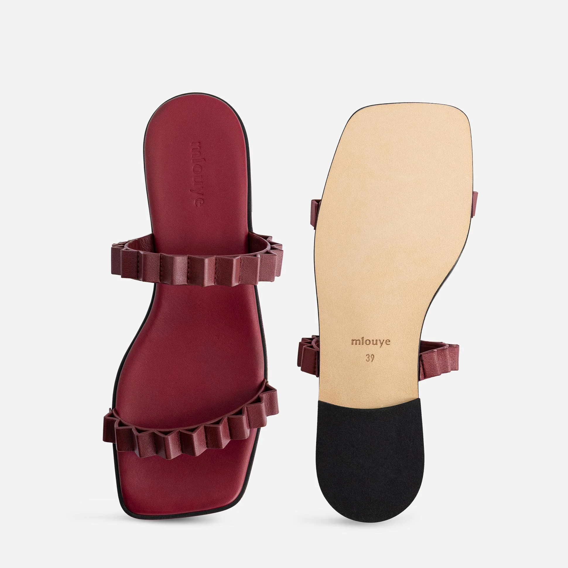 Thelma Sandal - Bordeaux - Image 3