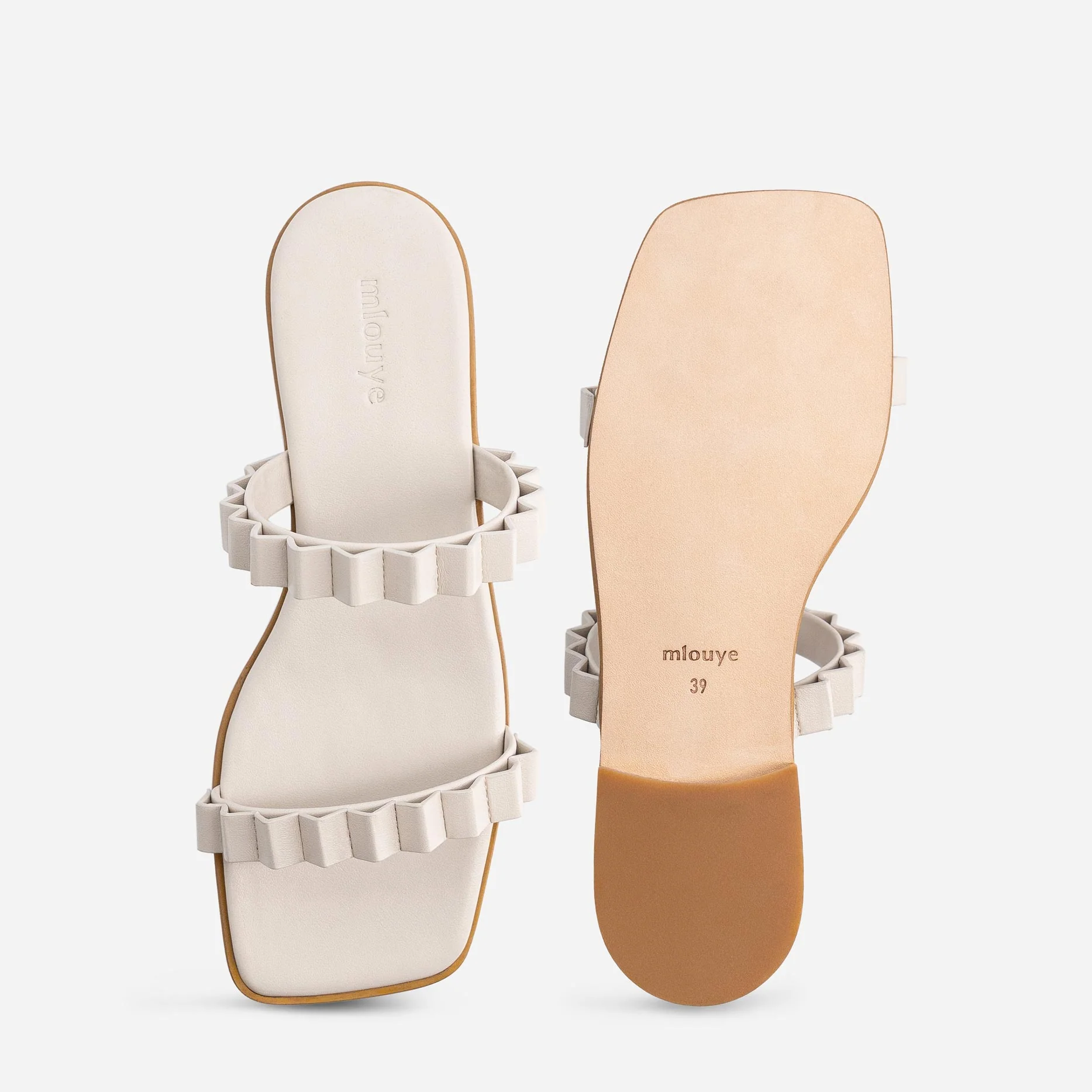 Thelma Sandal - Dove - Image 3