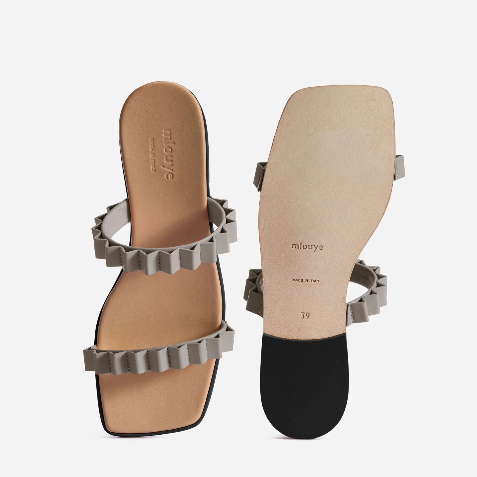 Thelma Sandal - Stone - Image 3
